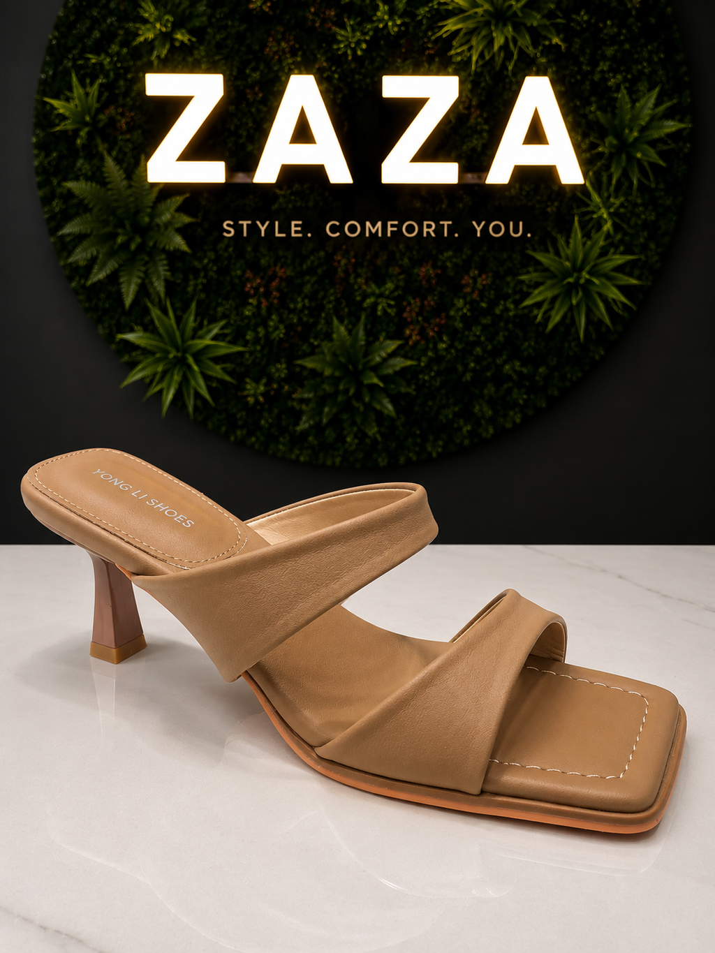 ZAZA Vivienne – Elegant Cross Strap Heels