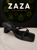 ZAZA Selena Square Toe Heel Sandal