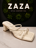 ZAZA Selena Square Toe Heel Sandal