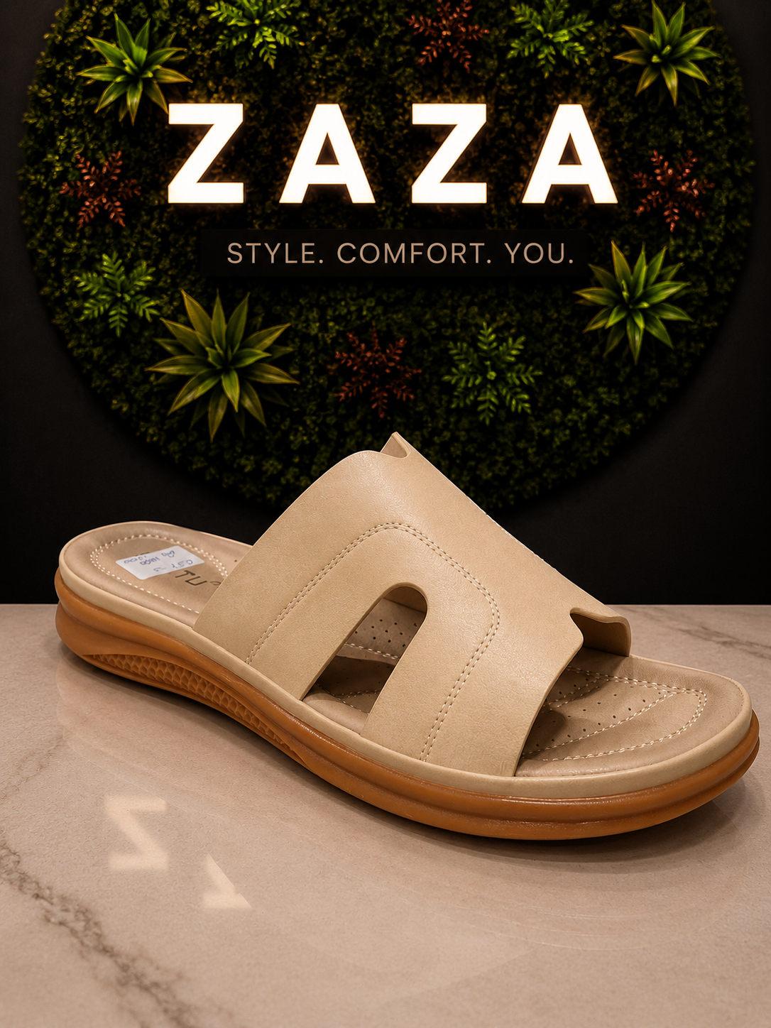 ZAZA Elena Comfort Slide Sandal