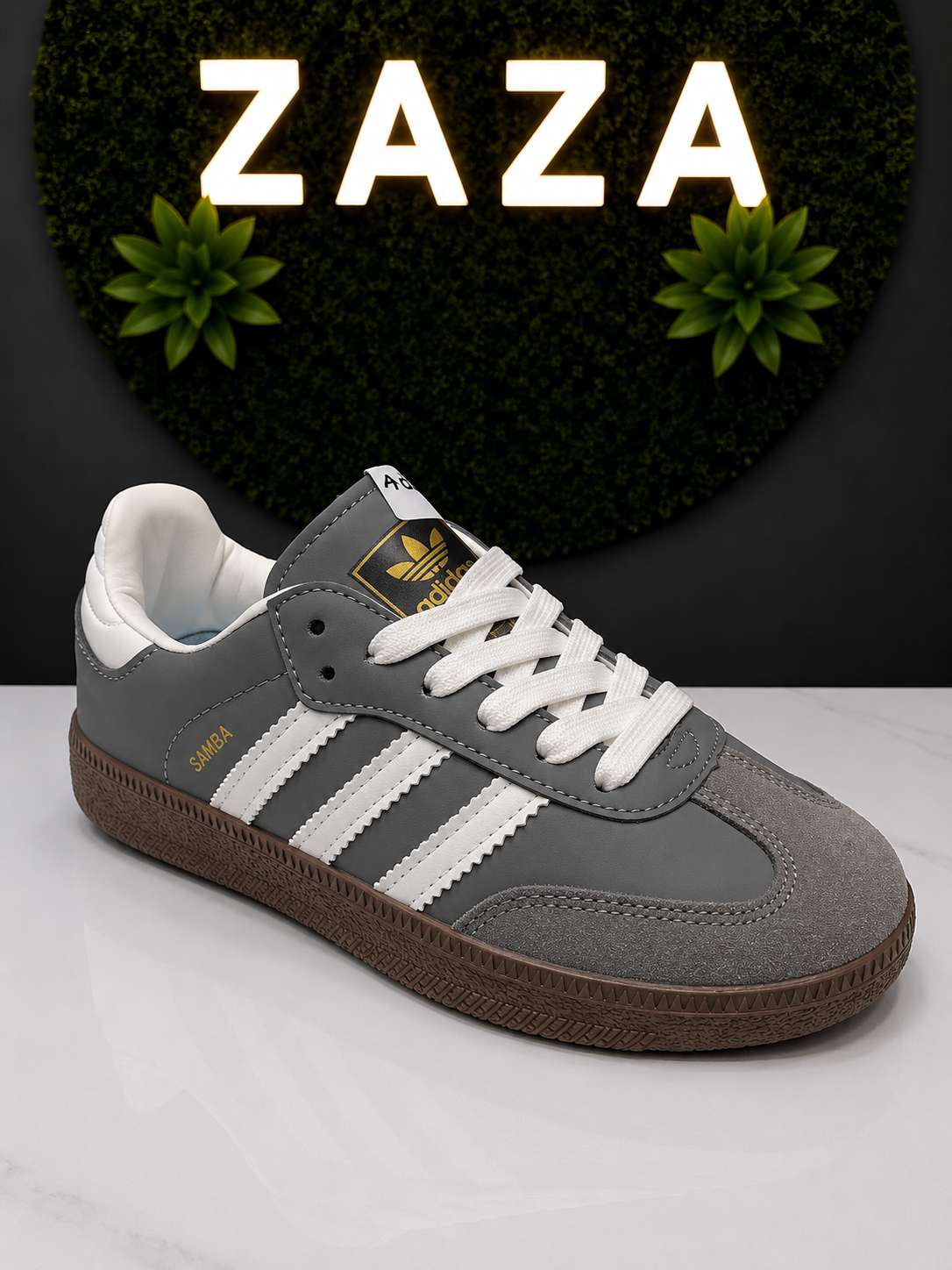 ZAZA Samba Classic Gum Sole Sneaker