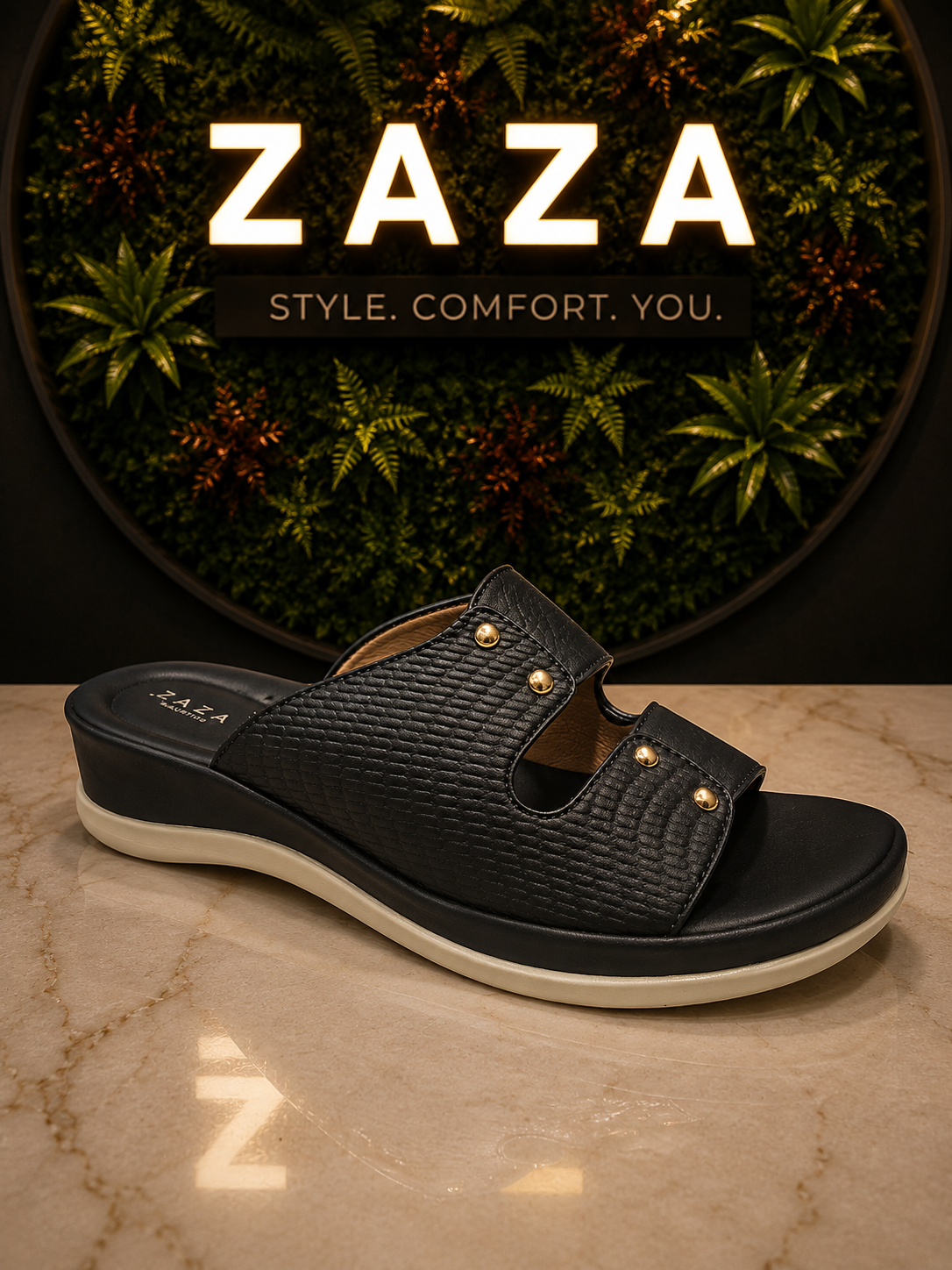 ZAZA Victoria Comfort Slide Sandal