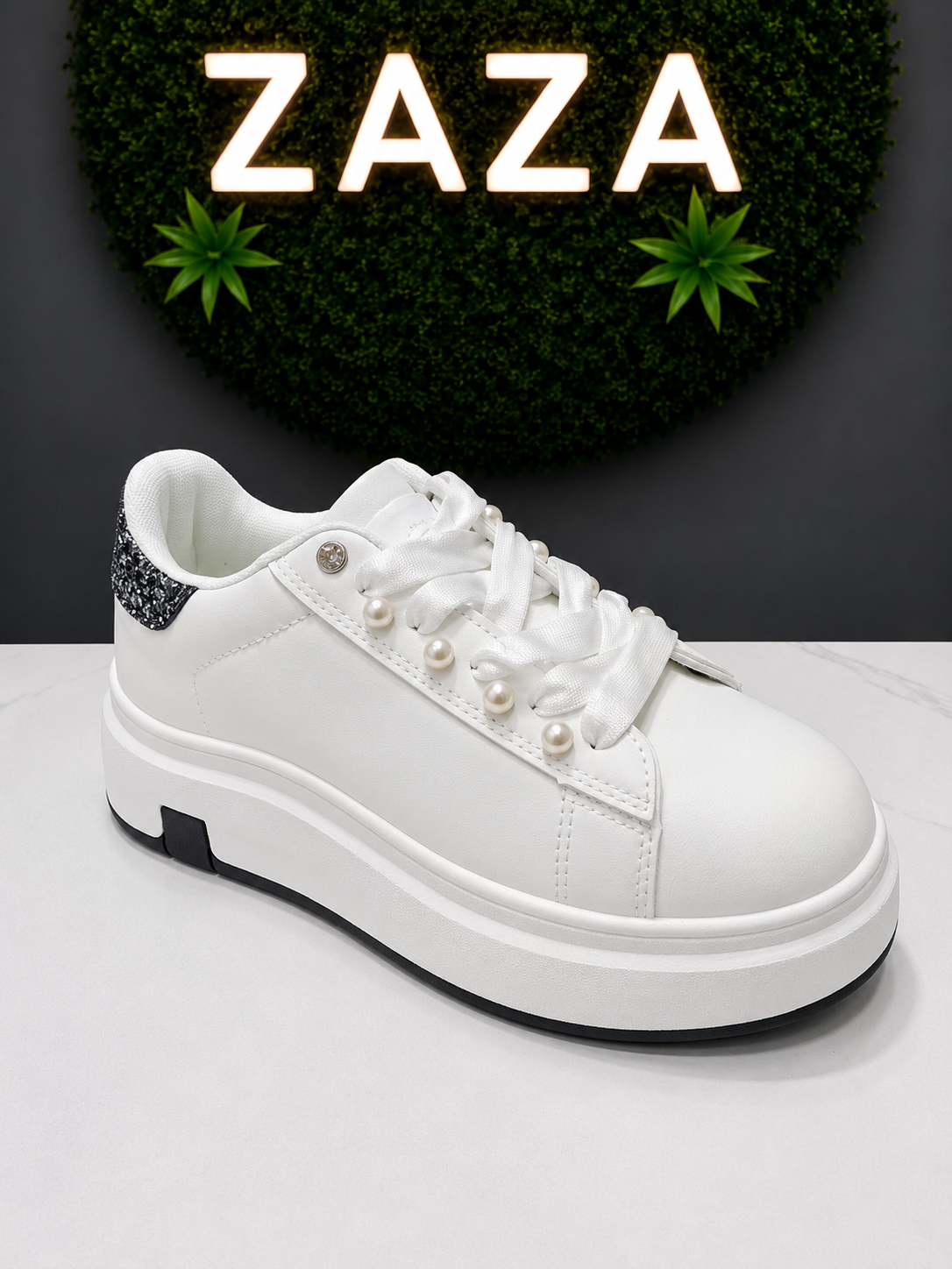 ZAZA Pearl Platform Sneaker
