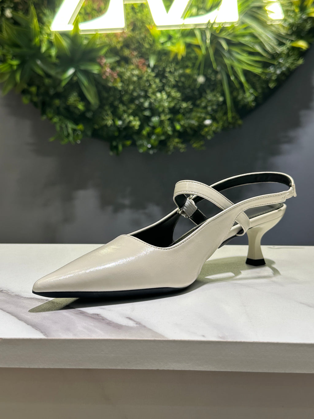 ZAZA Isabella – Double Strap Slingback Heels