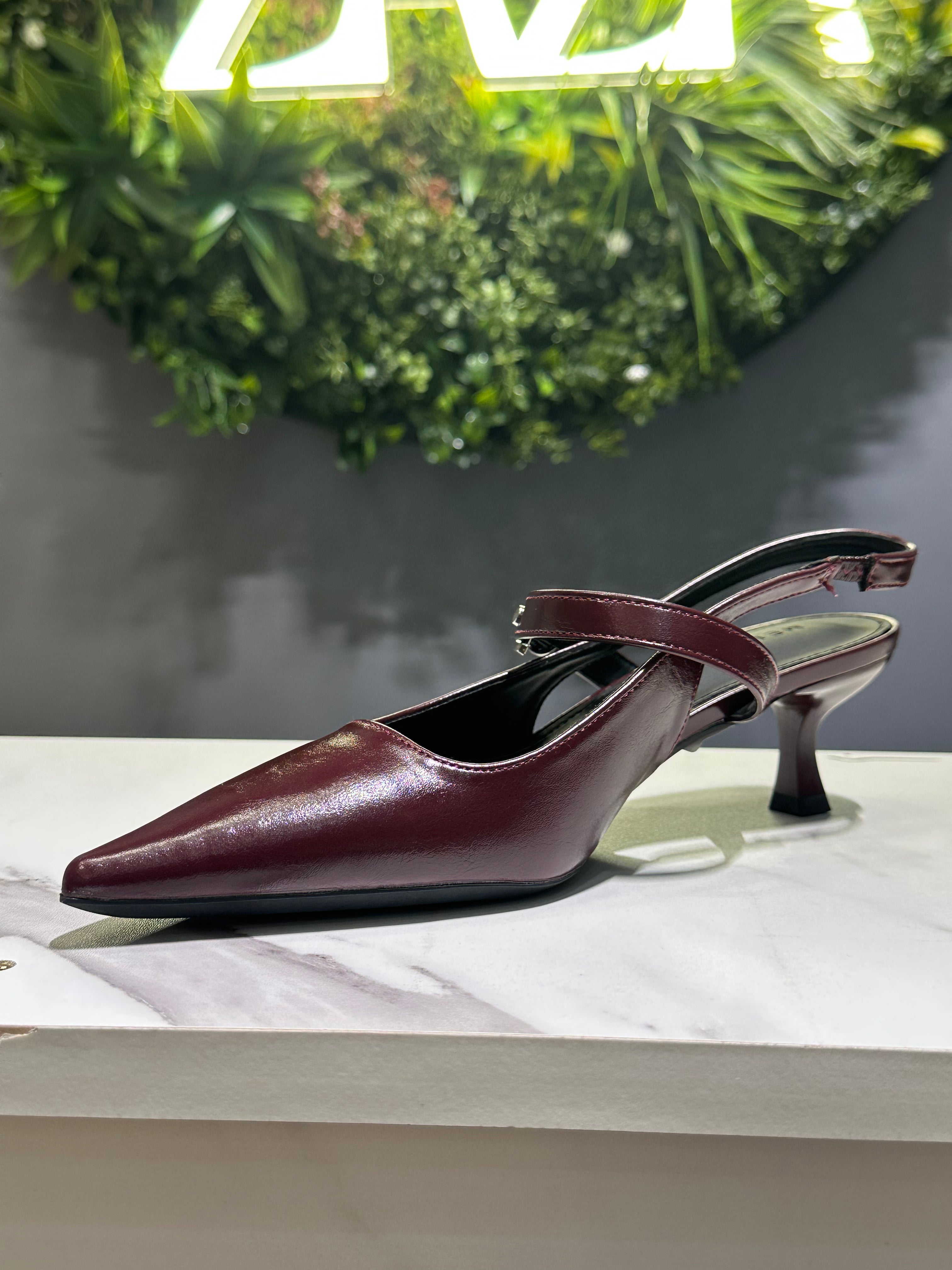 ZAZA Isabella – Double Strap Slingback Heels