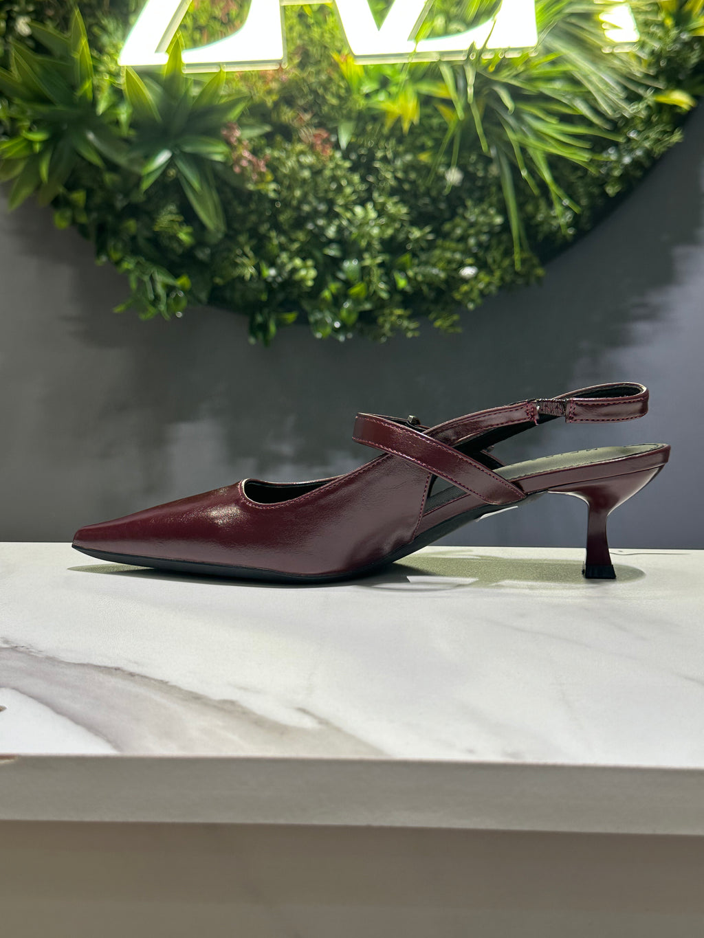 ZAZA Isabella – Double Strap Slingback Heels