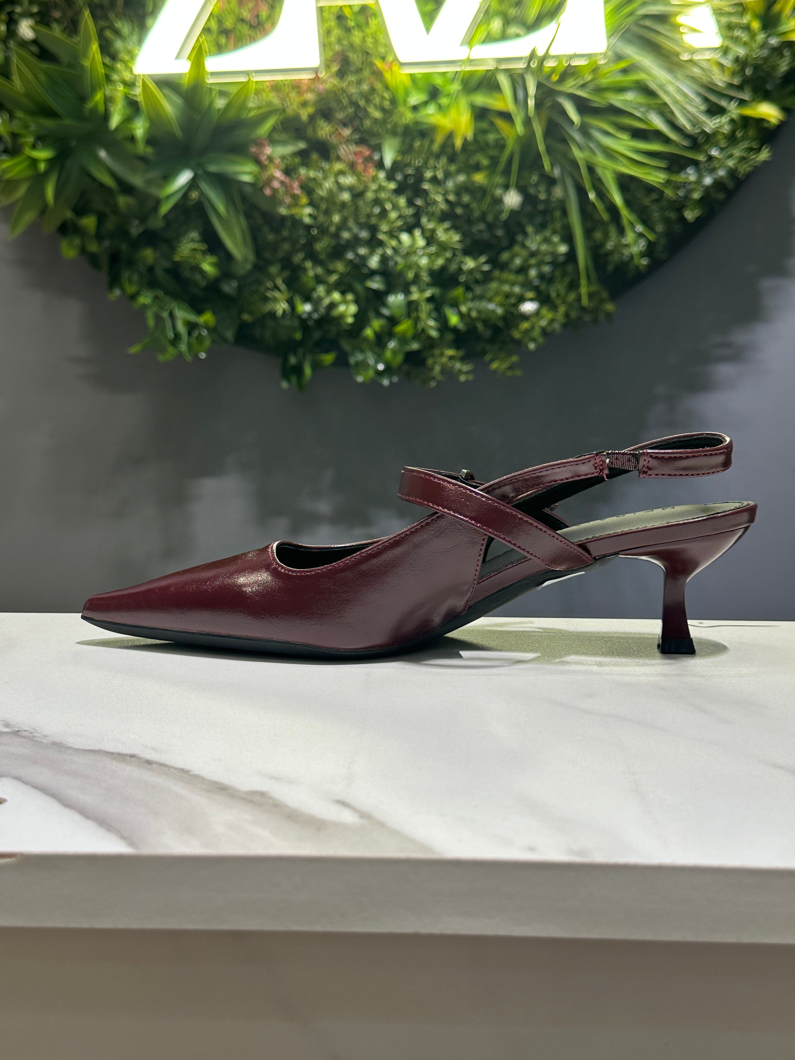 ZAZA Isabella – Double Strap Slingback Heels