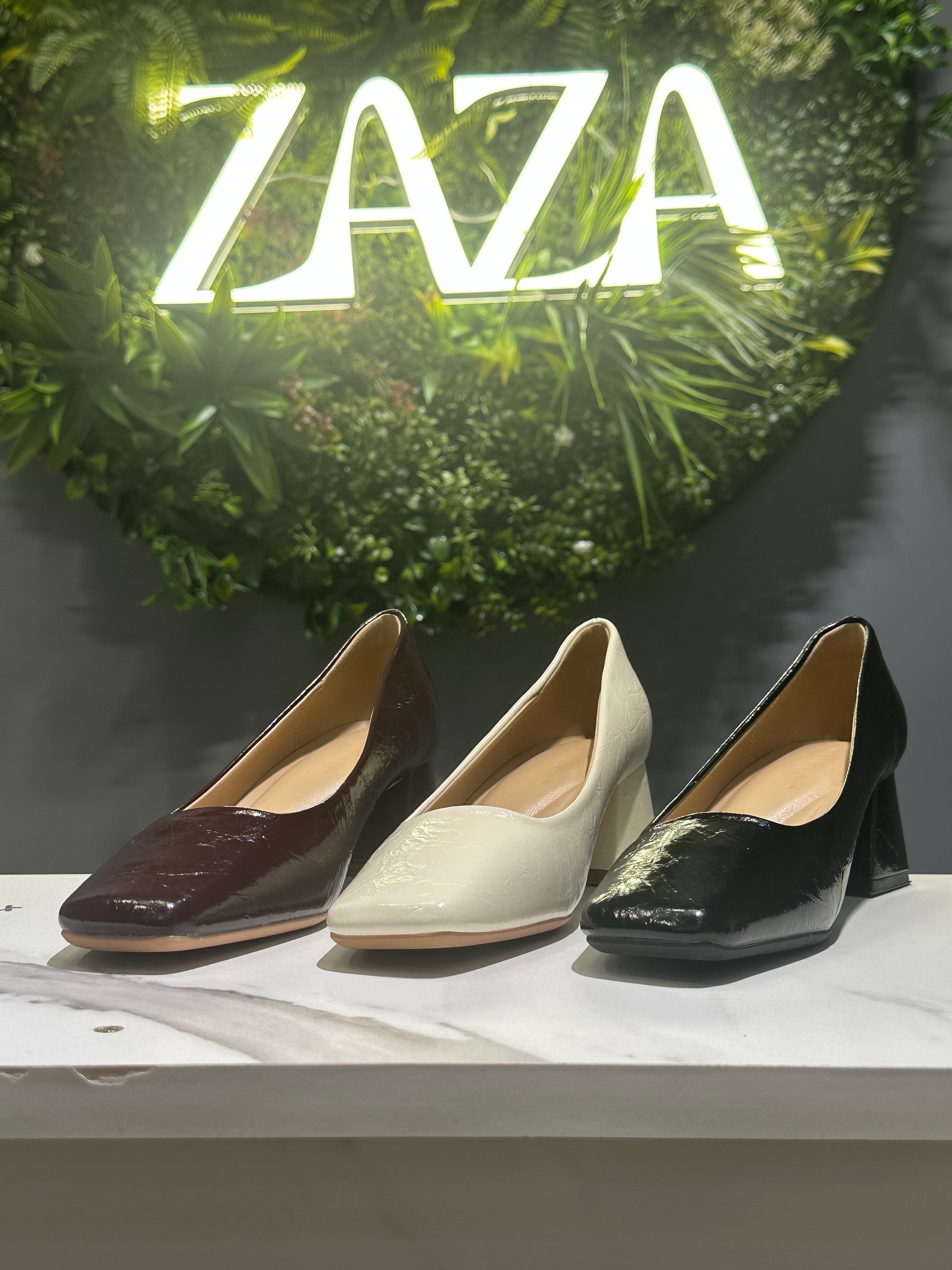 ZAZA Sophie – Classic Square Heel Pumps