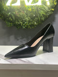 ZAZA Camilla – Structured Block Heel Pumps