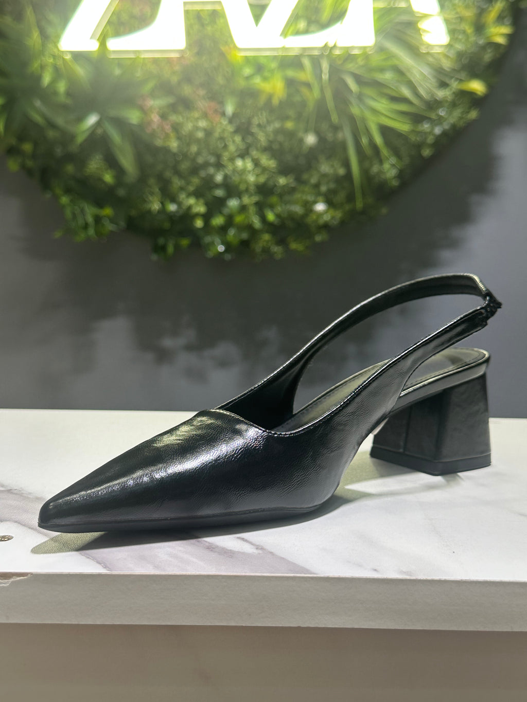 ZAZA Lucia – Elegant Slingback Block Heels