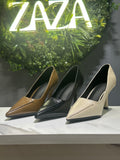 ZAZA Helena – Tailored Slim Heel Pumps