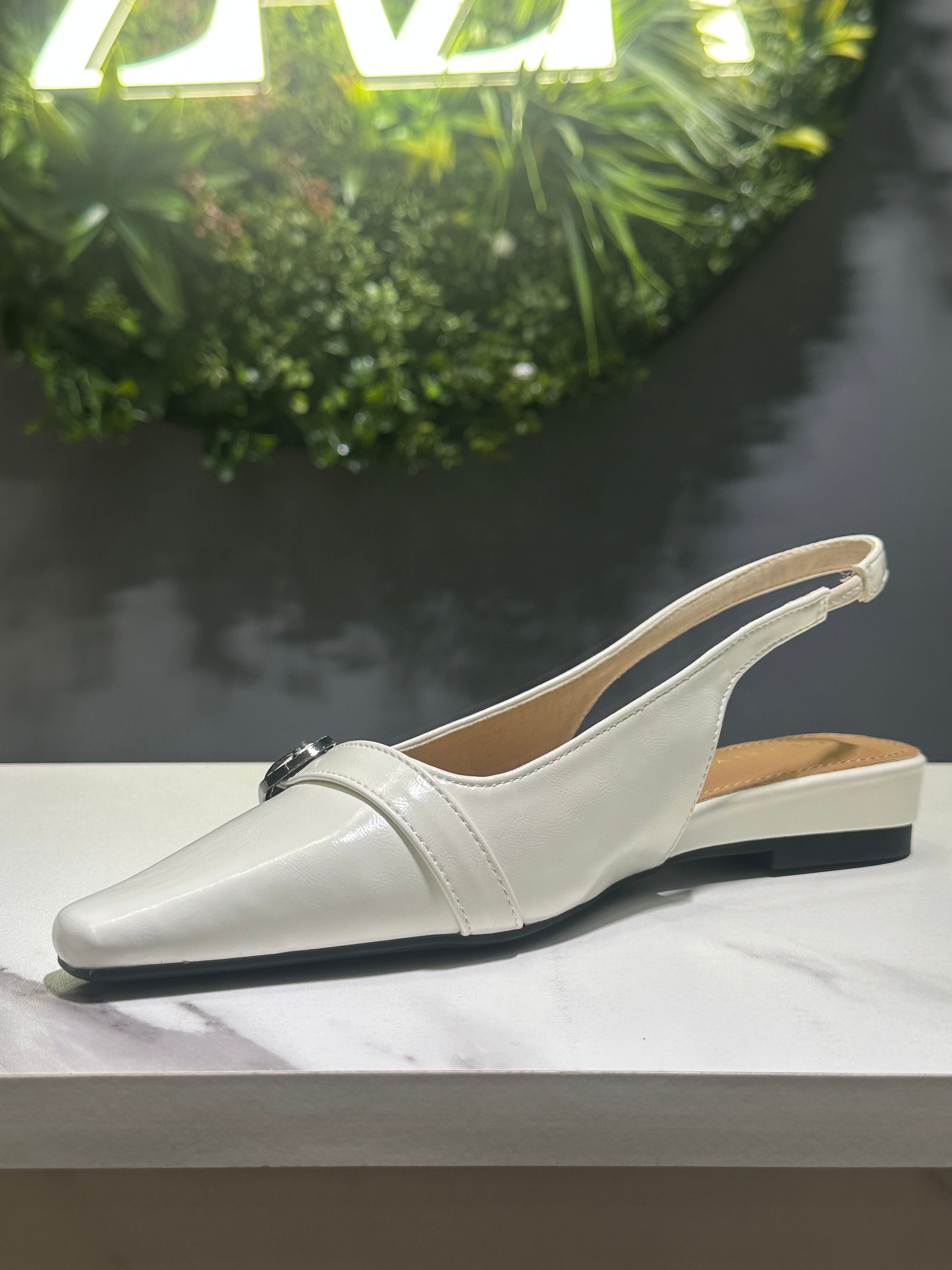 ZAZA Elise – Elegant Slingback Low Heels