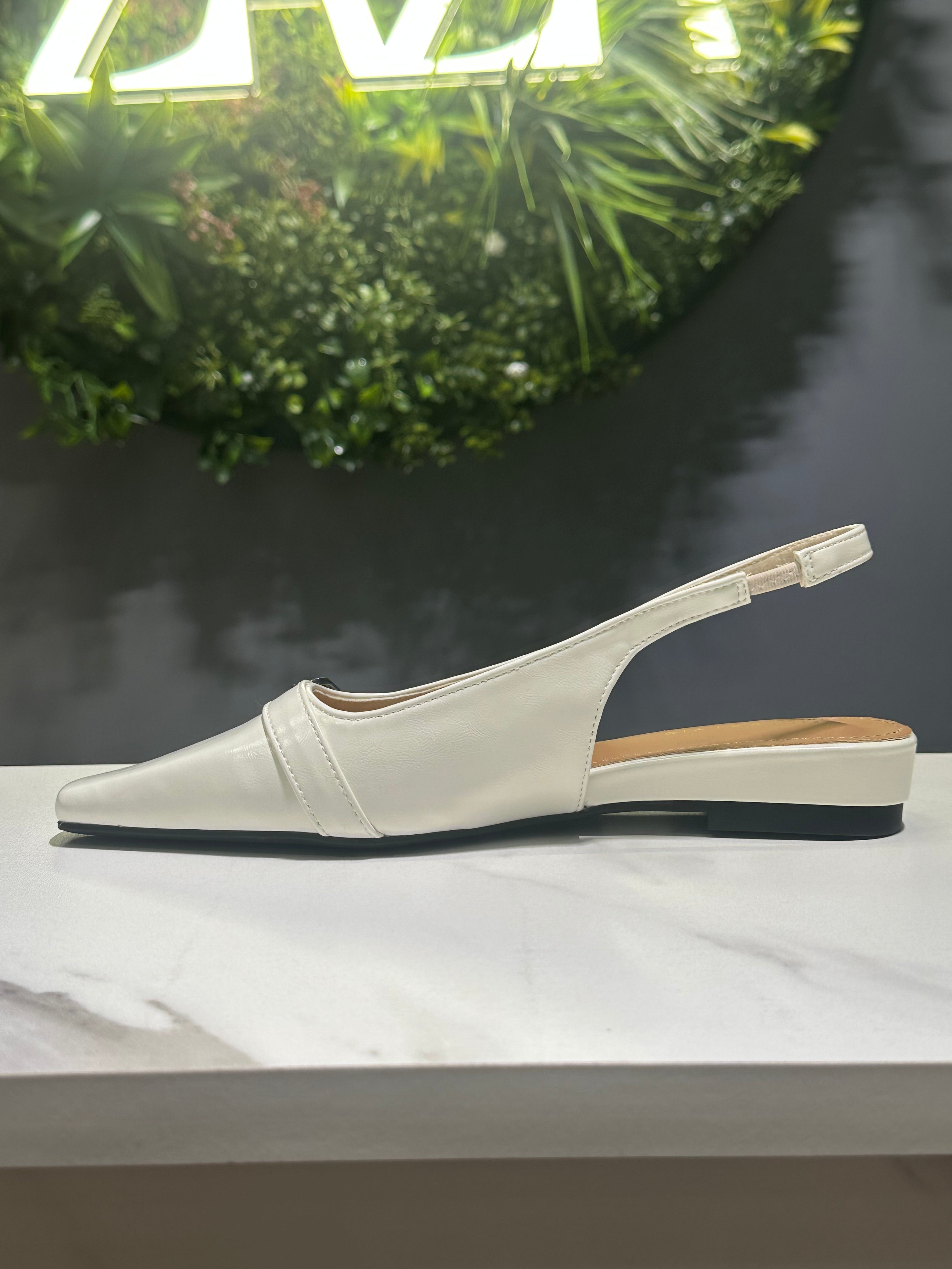 ZAZA Elise – Elegant Slingback Low Heels