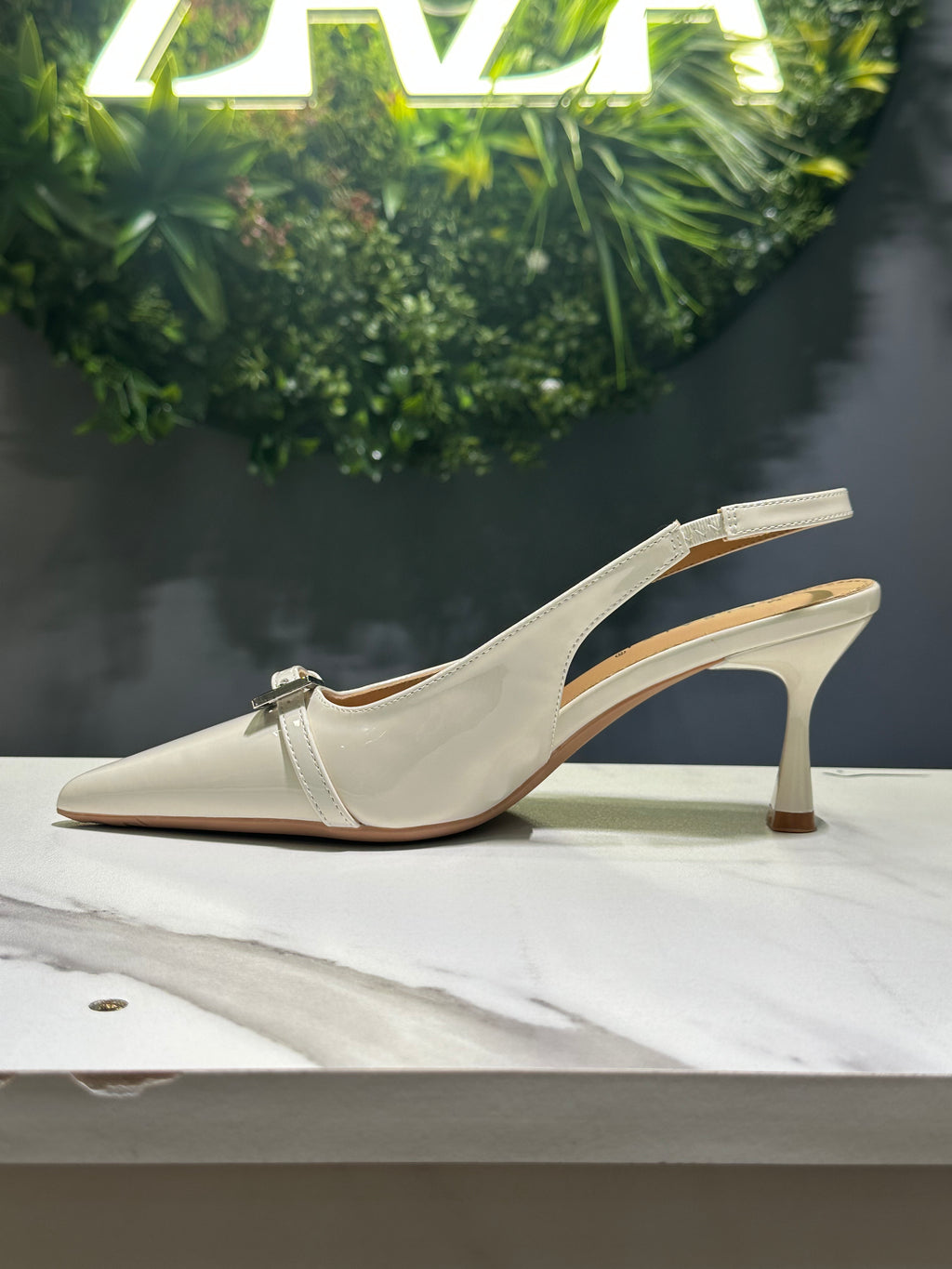 ZAZA Vivienne – Buckle Detail Slingback Heels