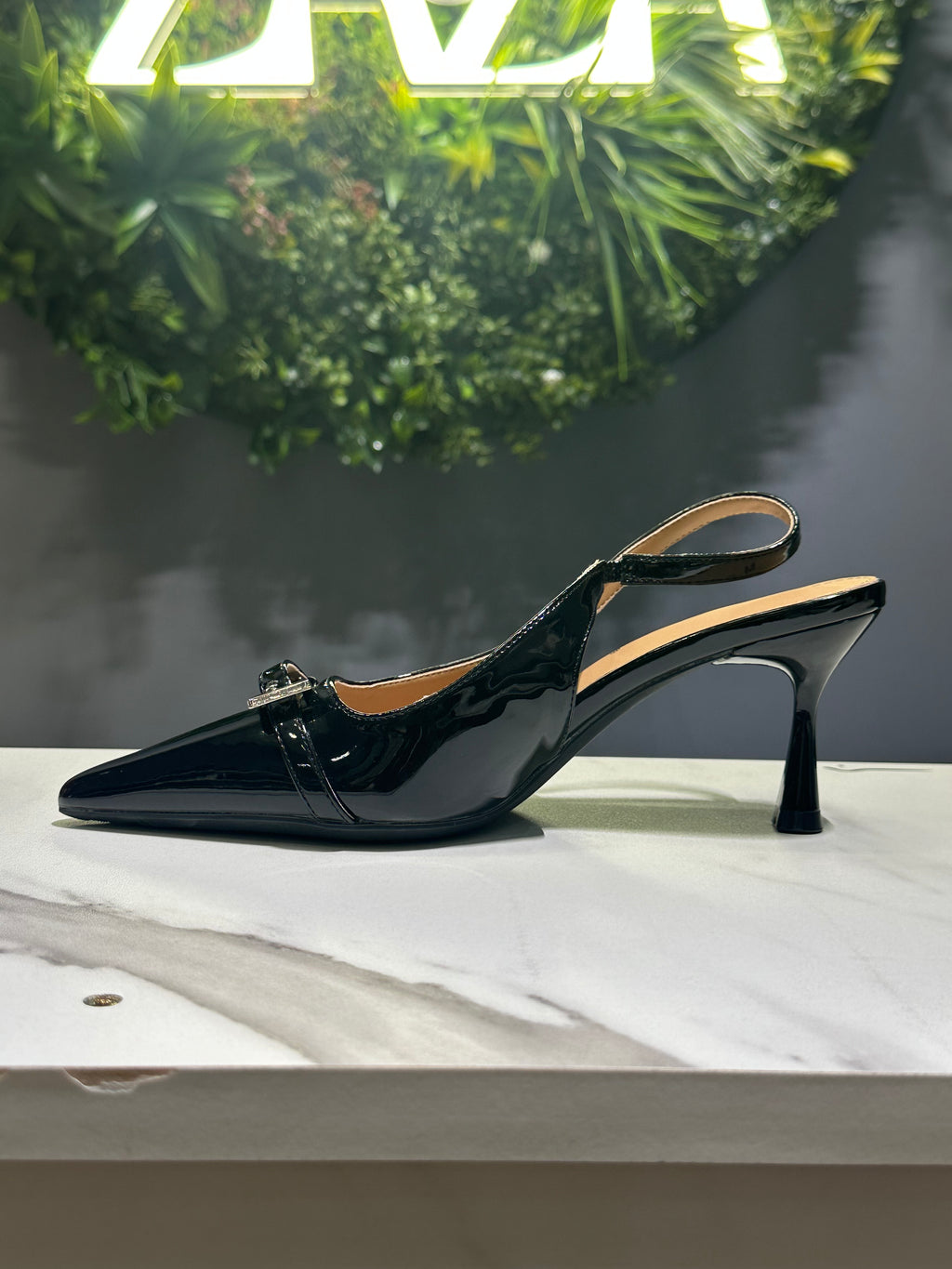 ZAZA Vivienne – Buckle Detail Slingback Heels