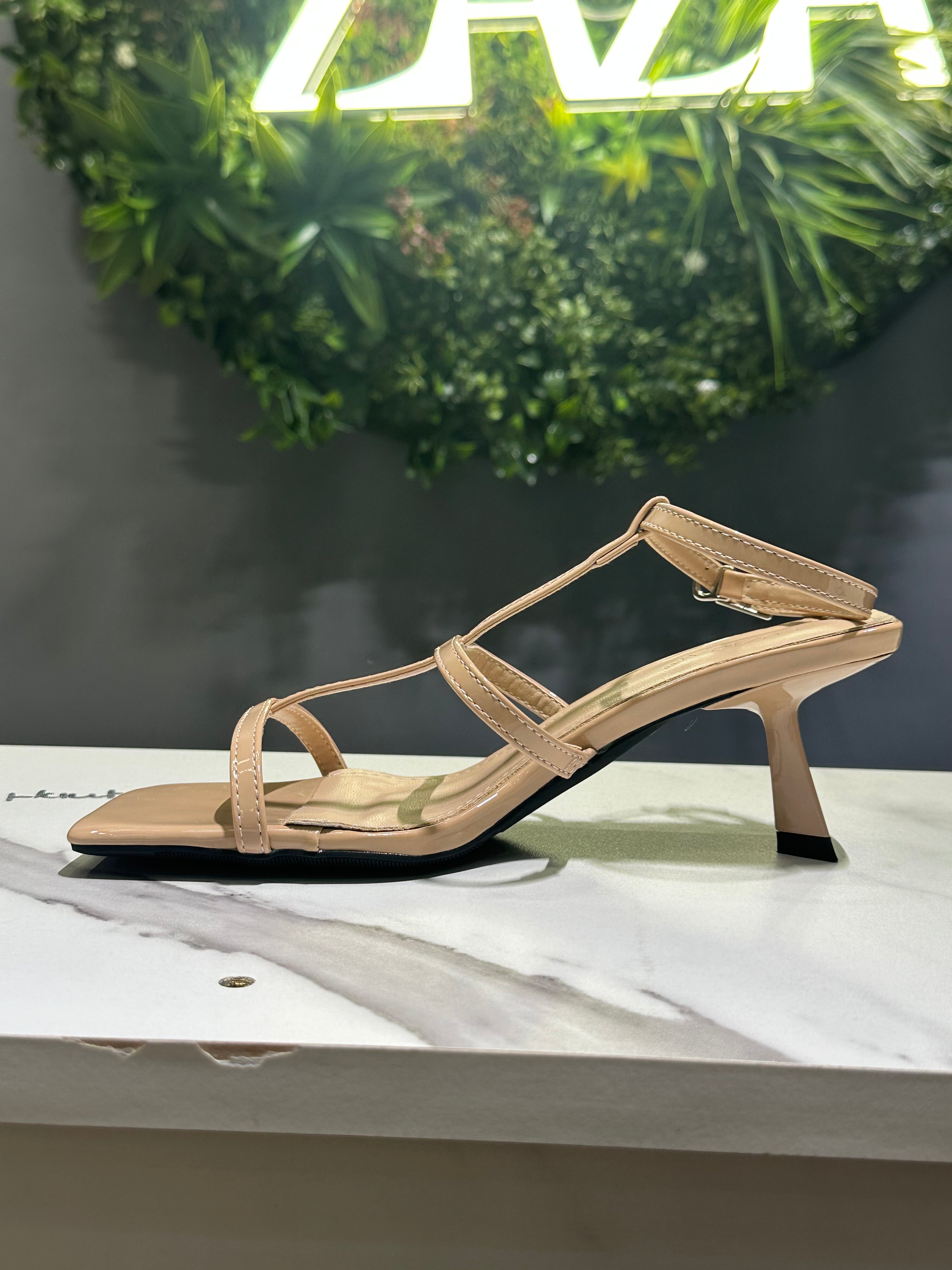 ZAZA Liora – Elegant Strappy Heel Sandals
