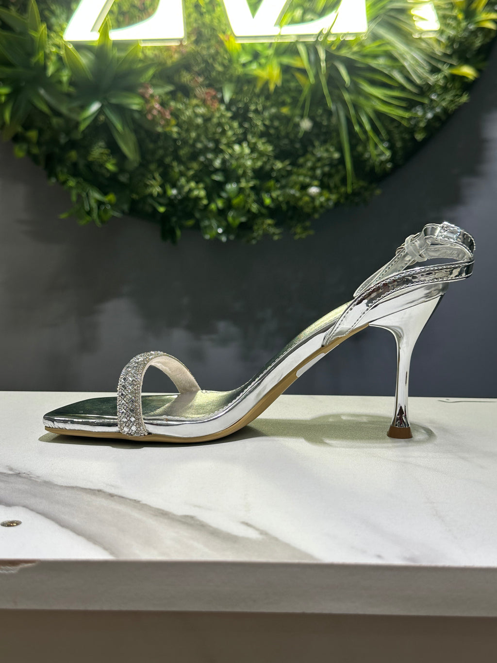 ZAZA Celina – Crystal Strap Evening Heels