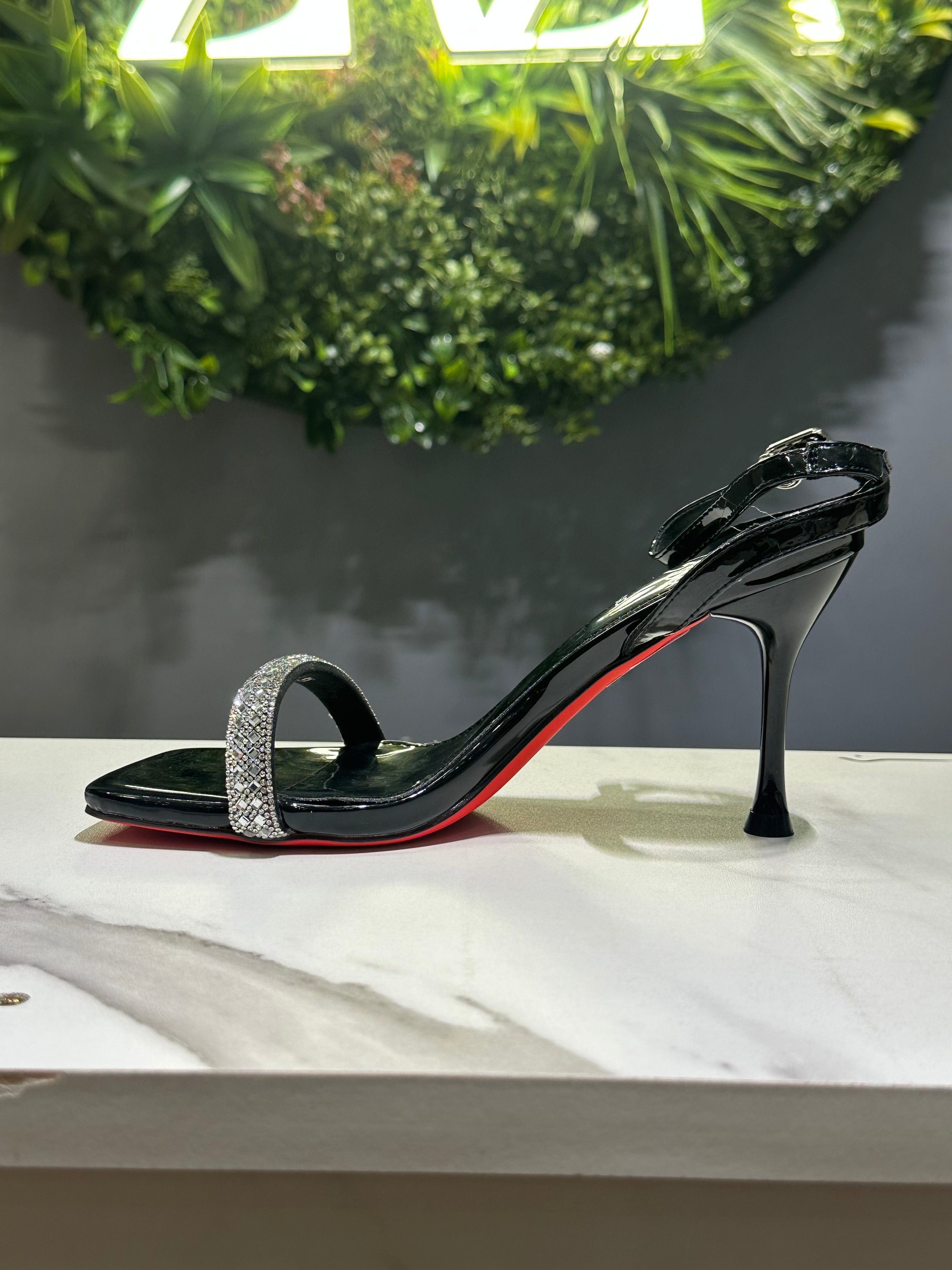 ZAZA Celina – Crystal Strap Evening Heels