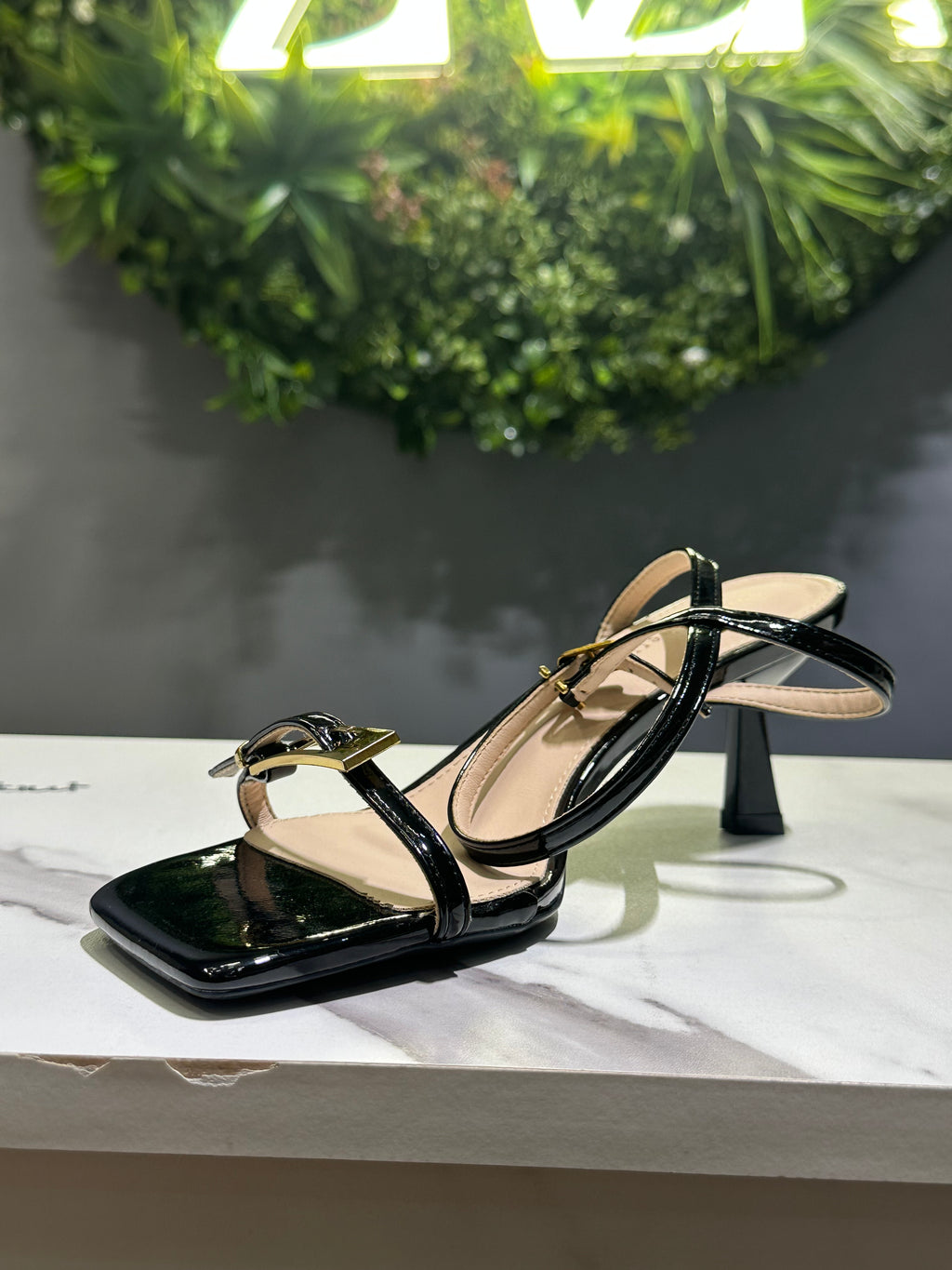 ZAZA Isolde – Buckle Detail Slim Heel Sandals