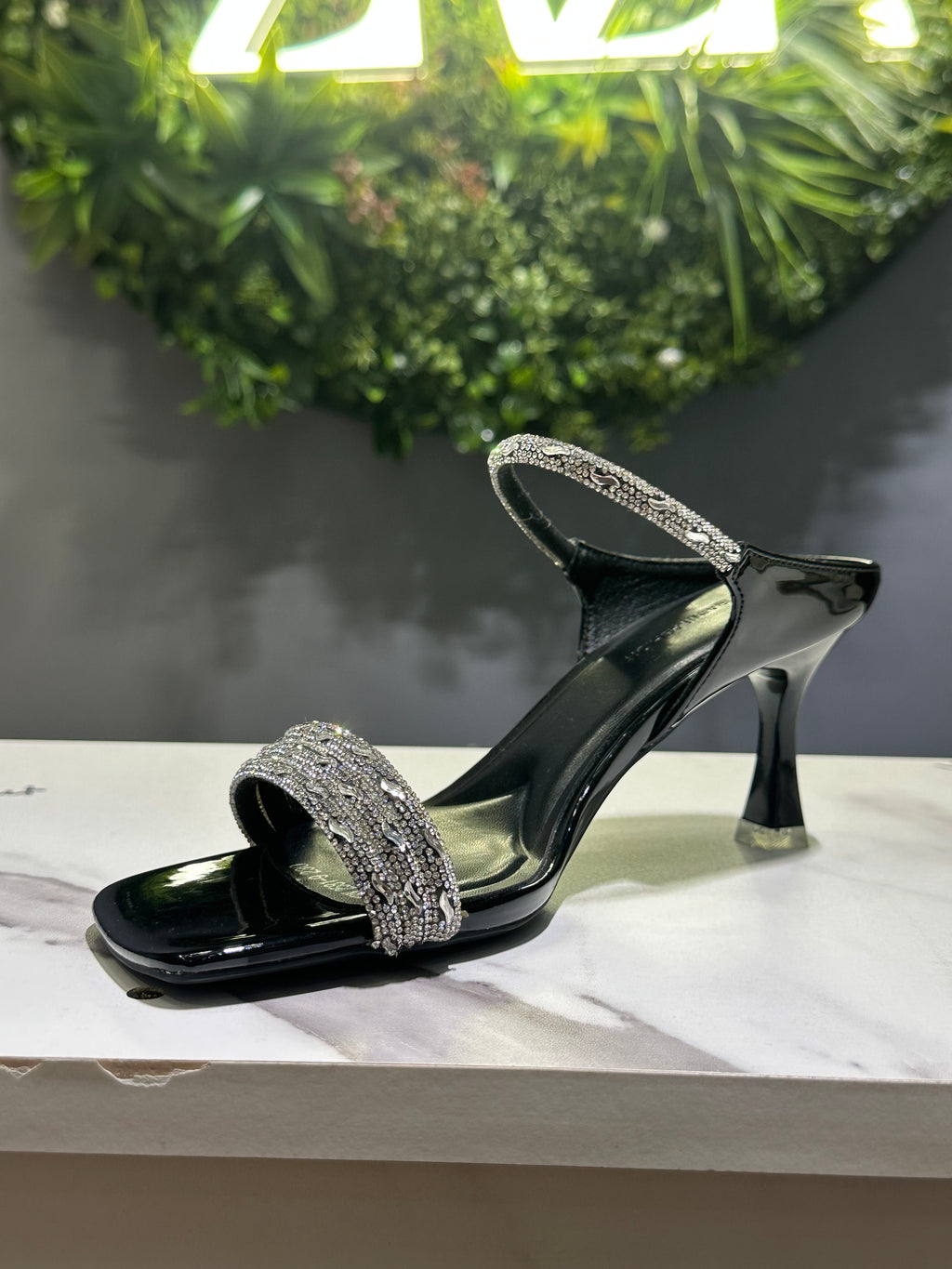 ZAZA Evangeline – Crystal Band Evening Heels