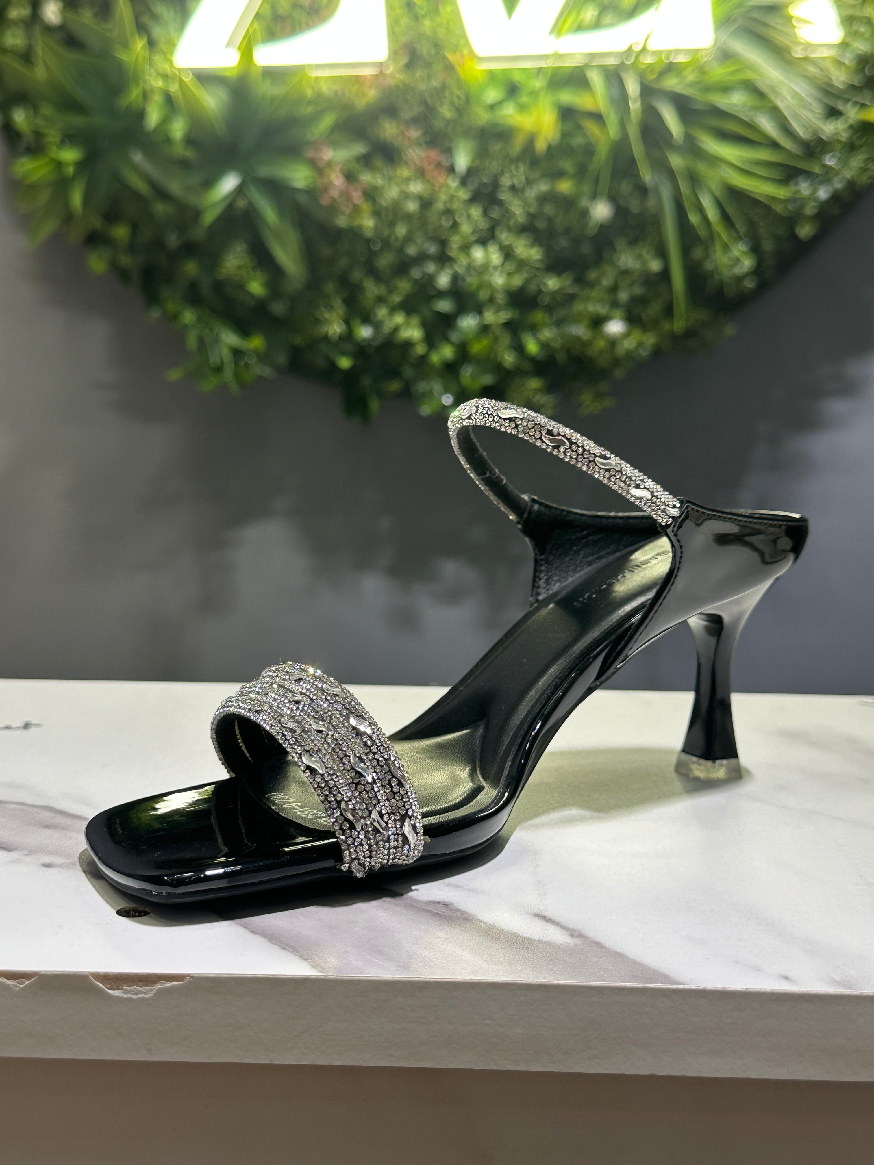 ZAZA Evangeline – Crystal Band Evening Heels