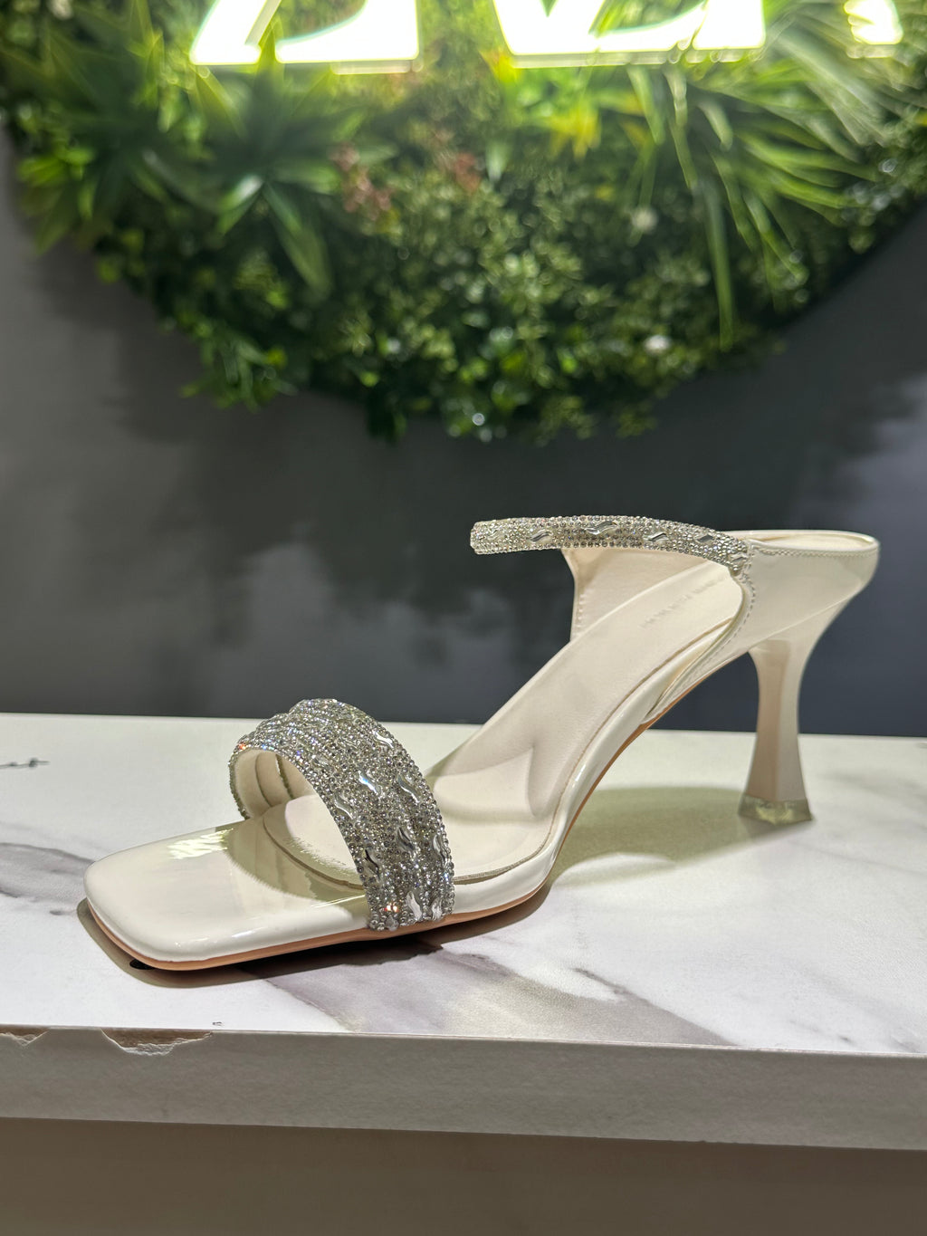 ZAZA Evangeline – Crystal Band Evening Heels