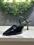 ZAZA Lucienne – Glossy Slingback Slim Heels
