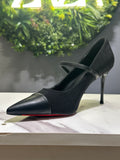 ZAZA Estelle – Textured Strap Slim Heels