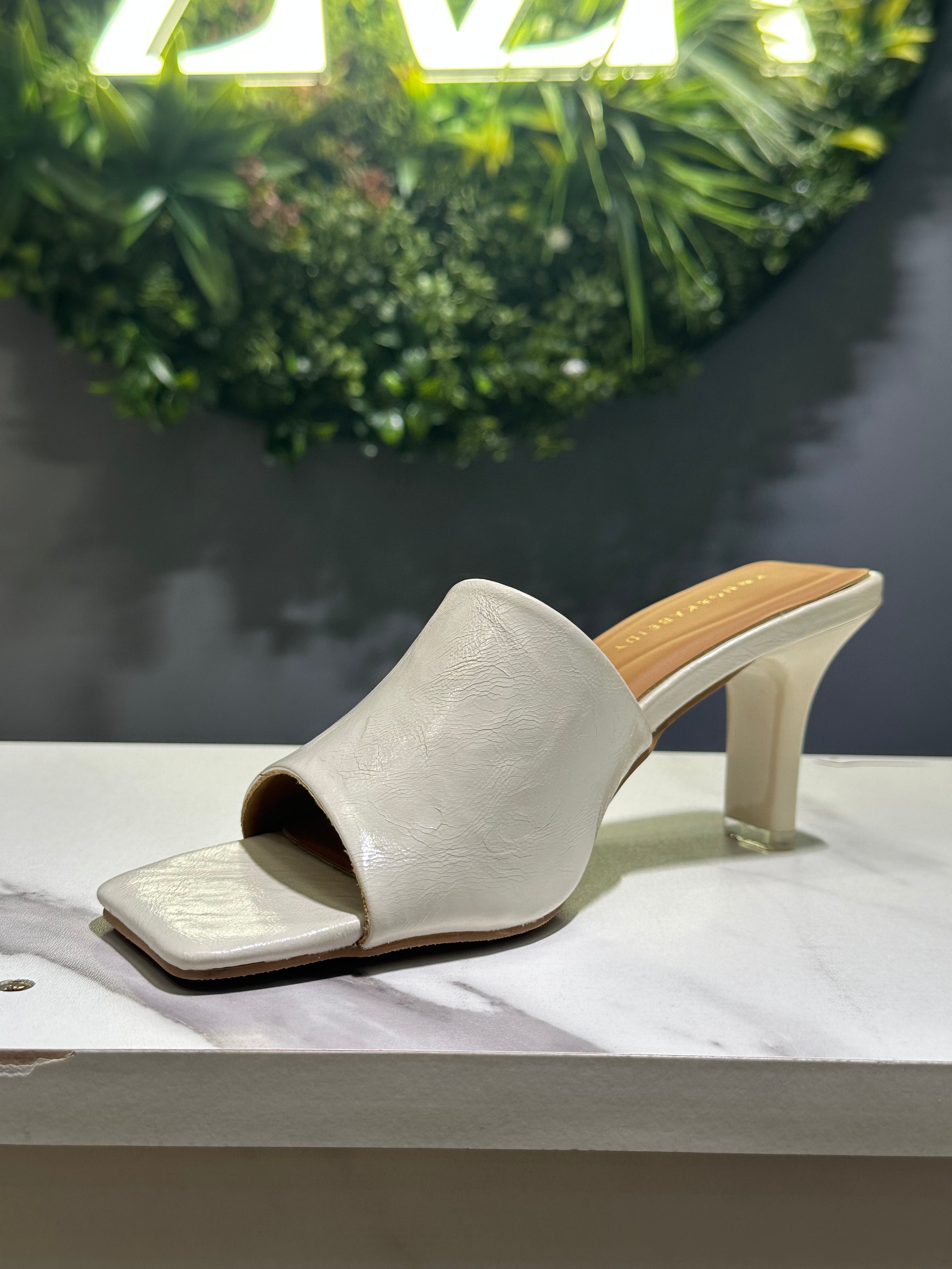 ZAZA Noa – Minimal Block Heel Mules