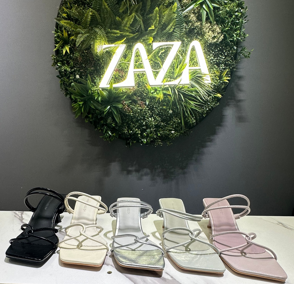 ZAZA Lyra – Multi-Strap Block Heel Sandals