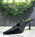 ZAZA Noirelle – Classic Pointed Mule Heels