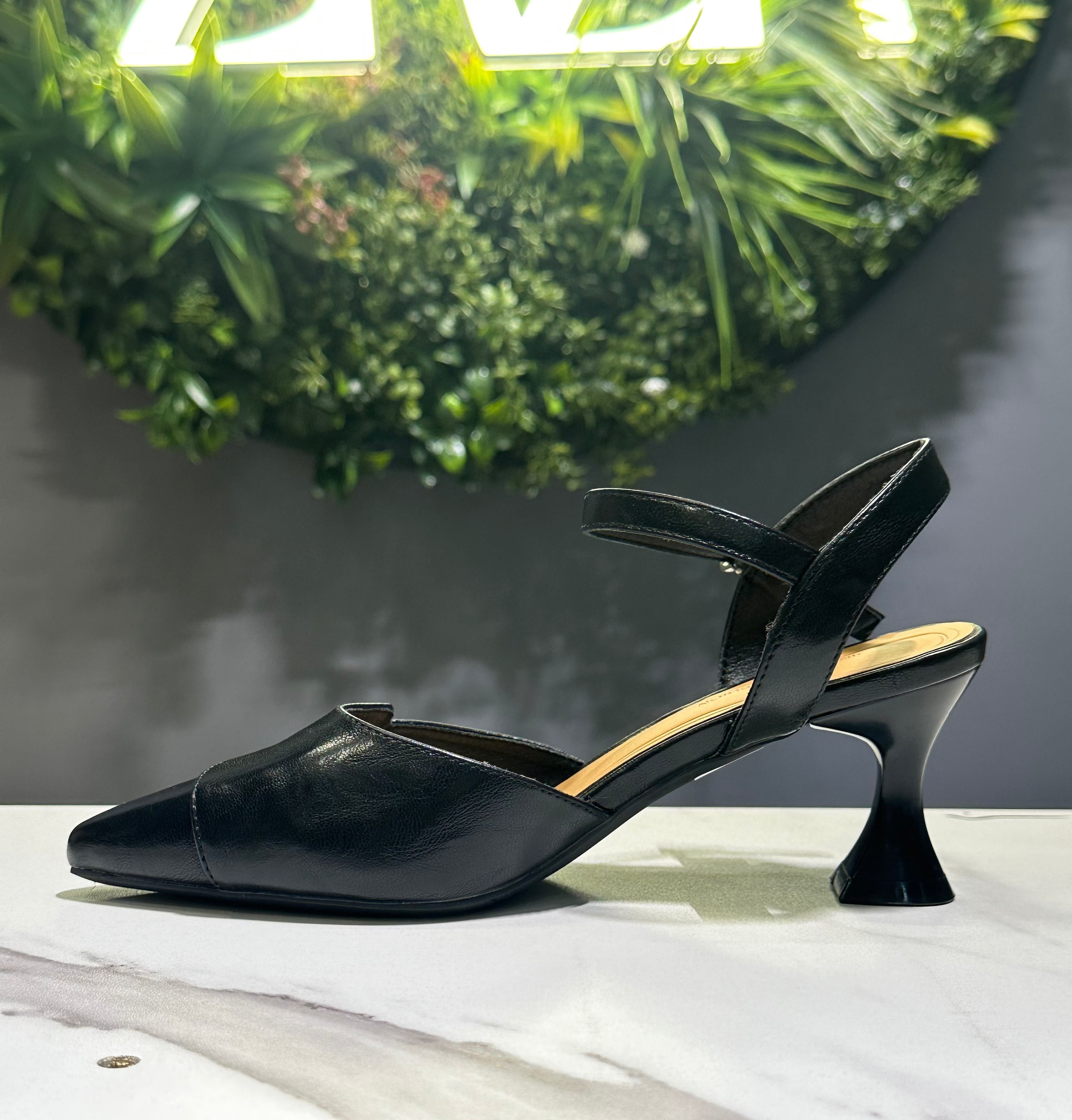 ZAZA Mireille – Double Strap Slingback Heels