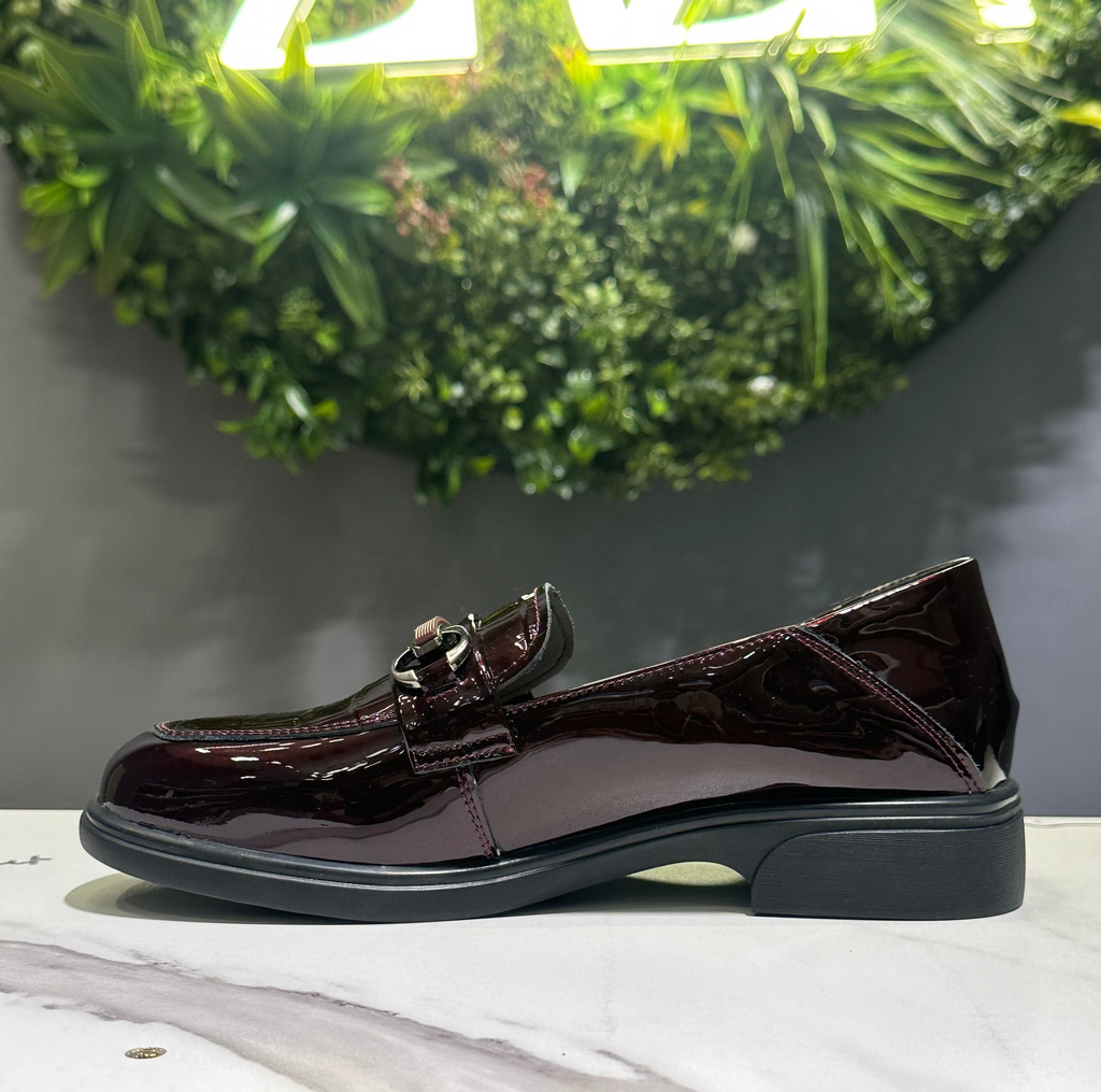 ZAZA Arden – Glossy Platform Loafers