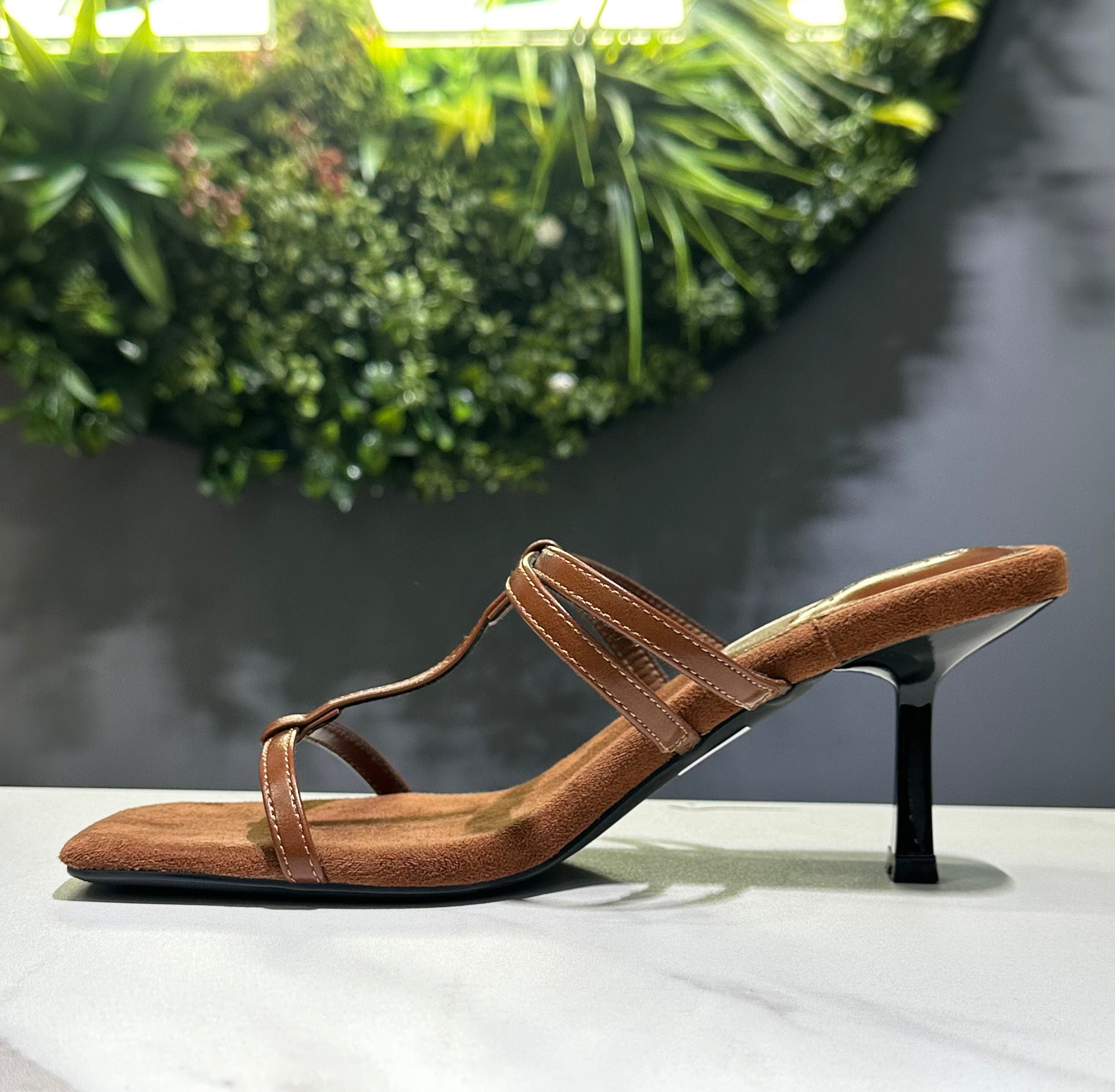 ZAZA Elira – Slim Strap Mule Heels