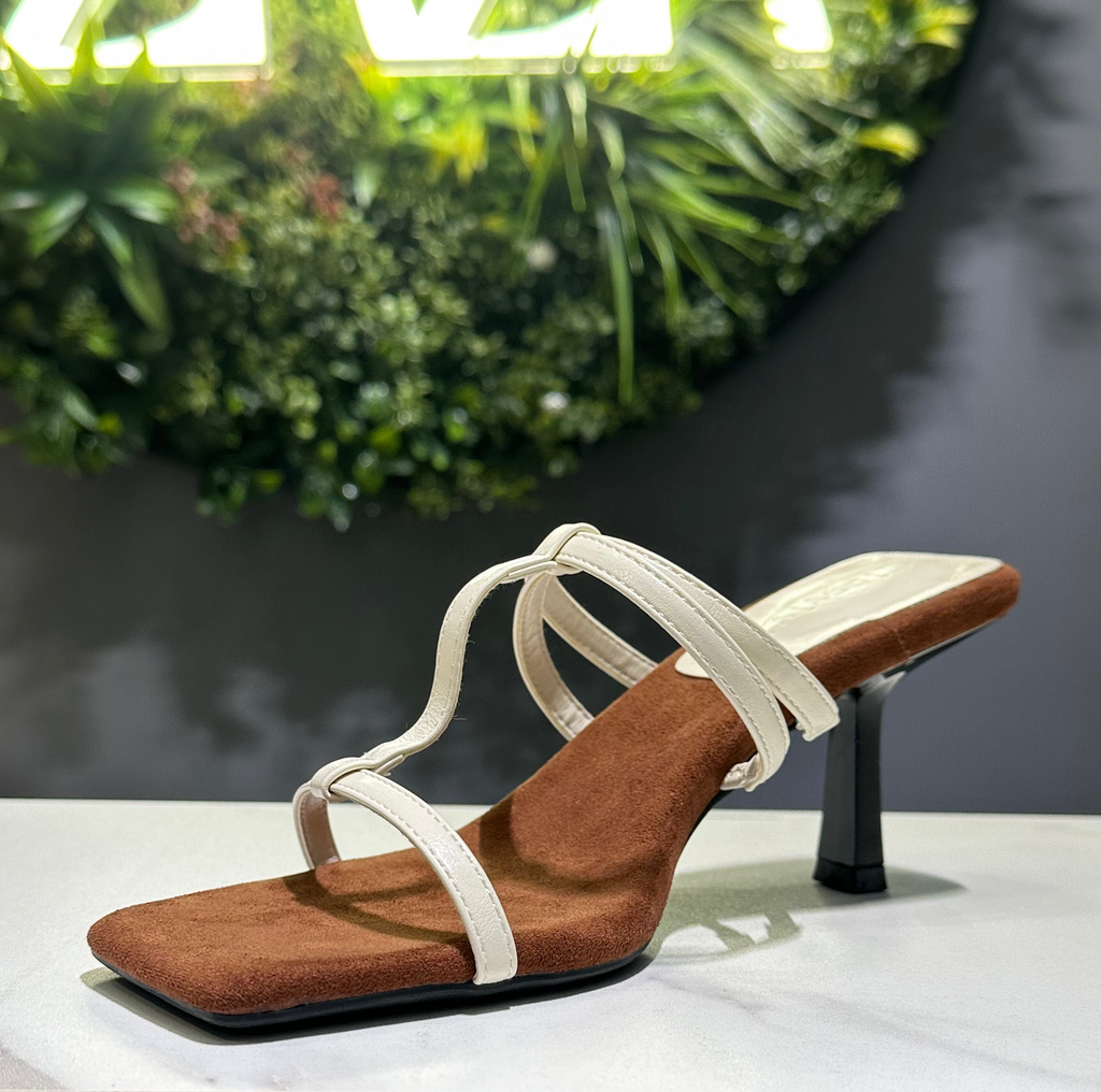 ZAZA Elira – Slim Strap Mule Heels