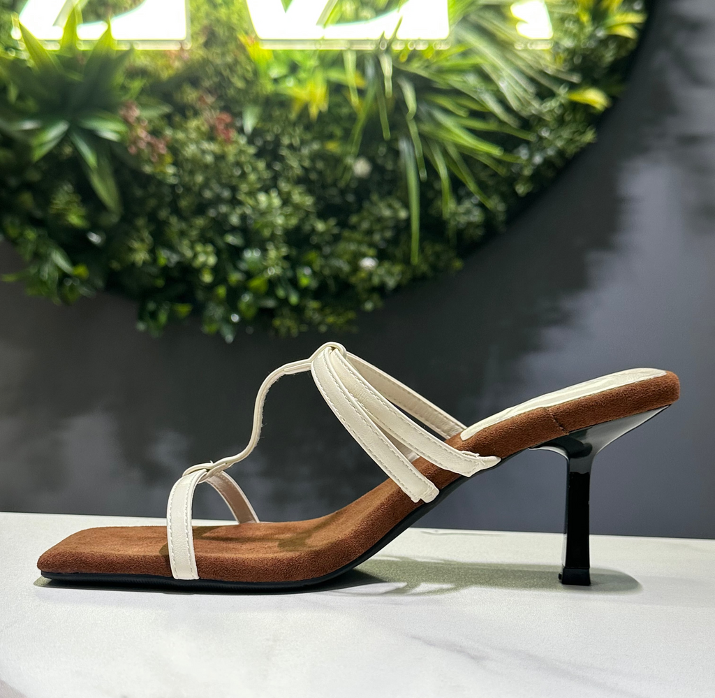 ZAZA Elira – Slim Strap Mule Heels