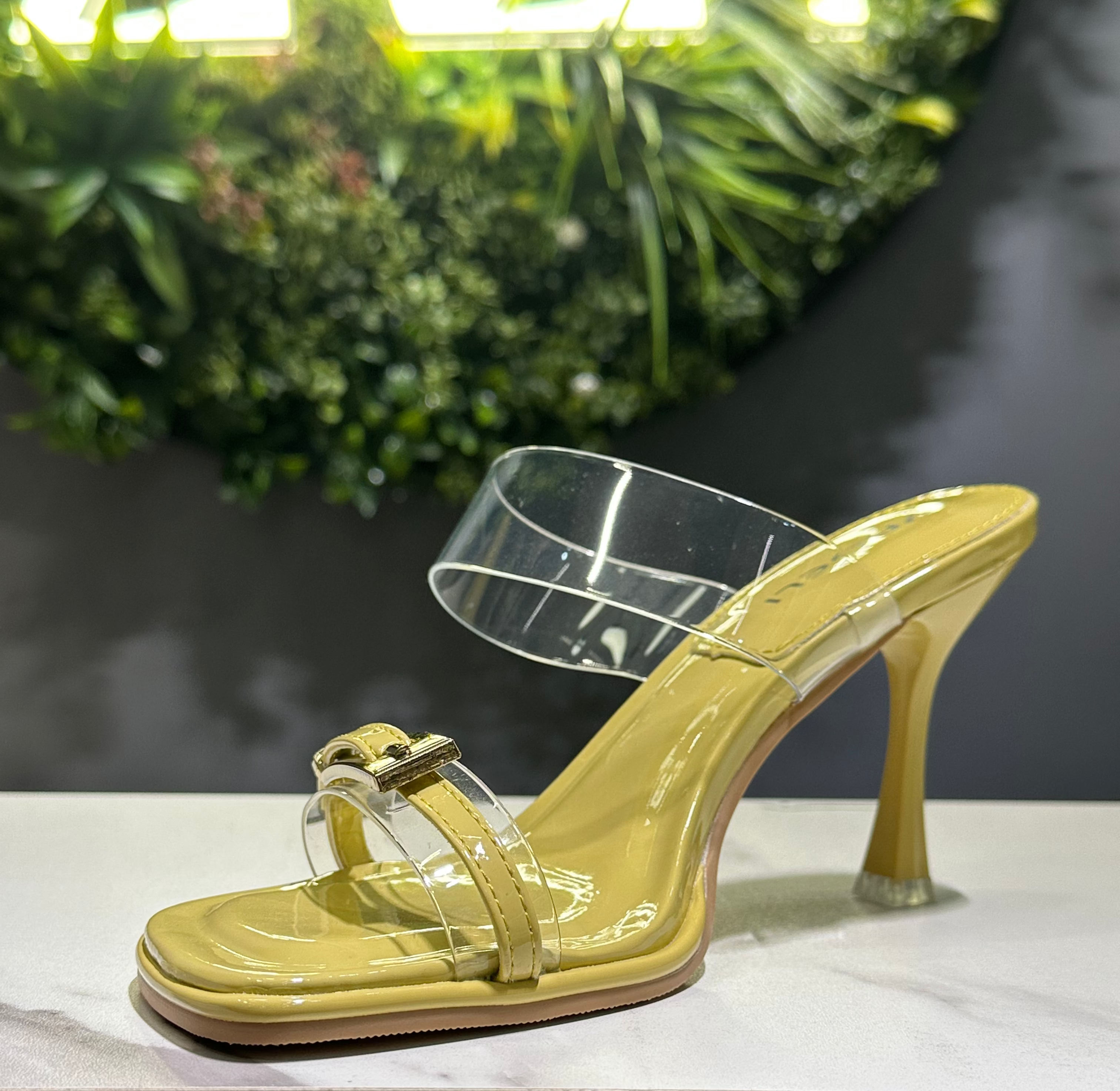 ZAZA Nova – Clear Strap Statement Heels