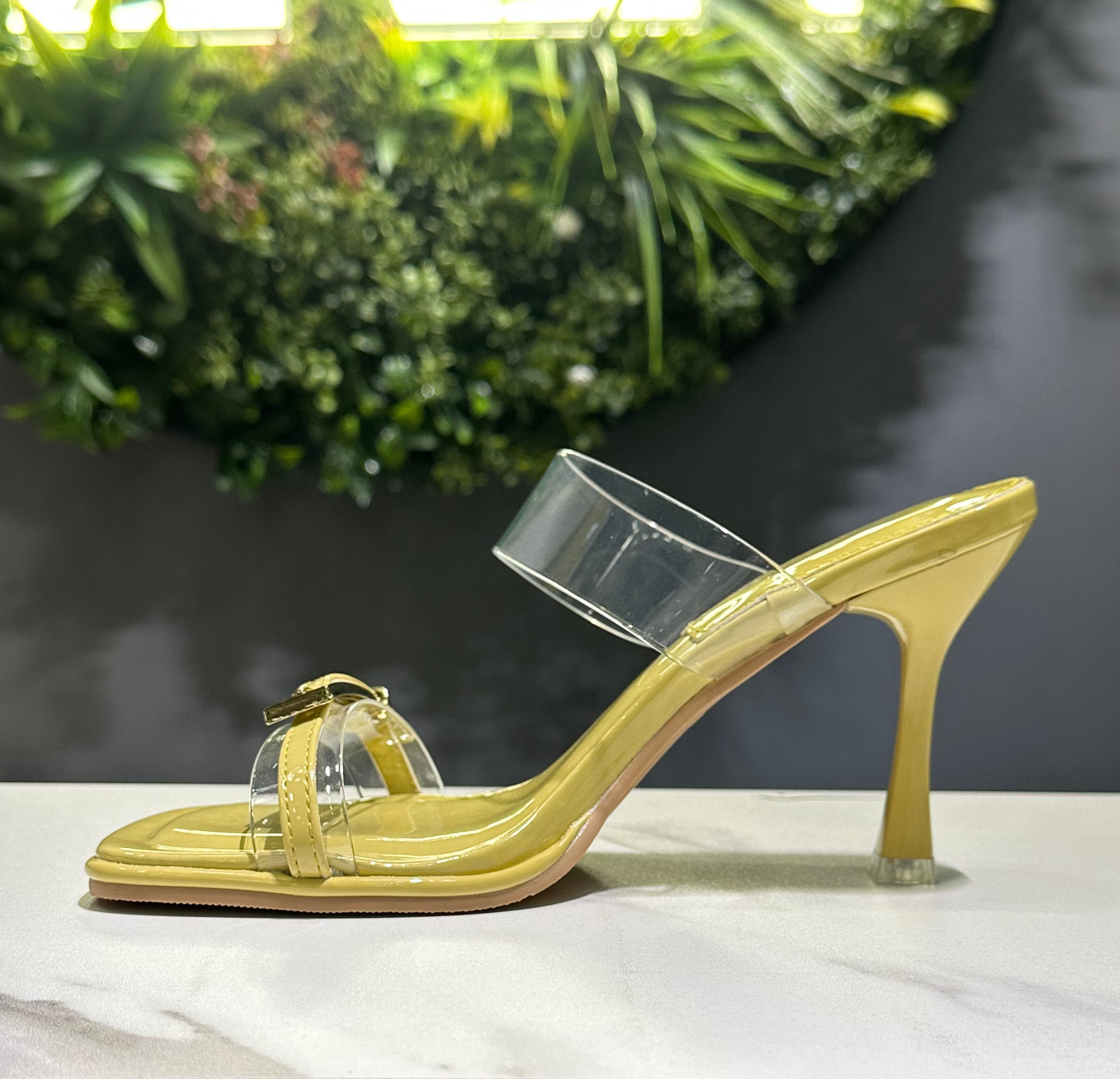 ZAZA Nova – Clear Strap Statement Heels
