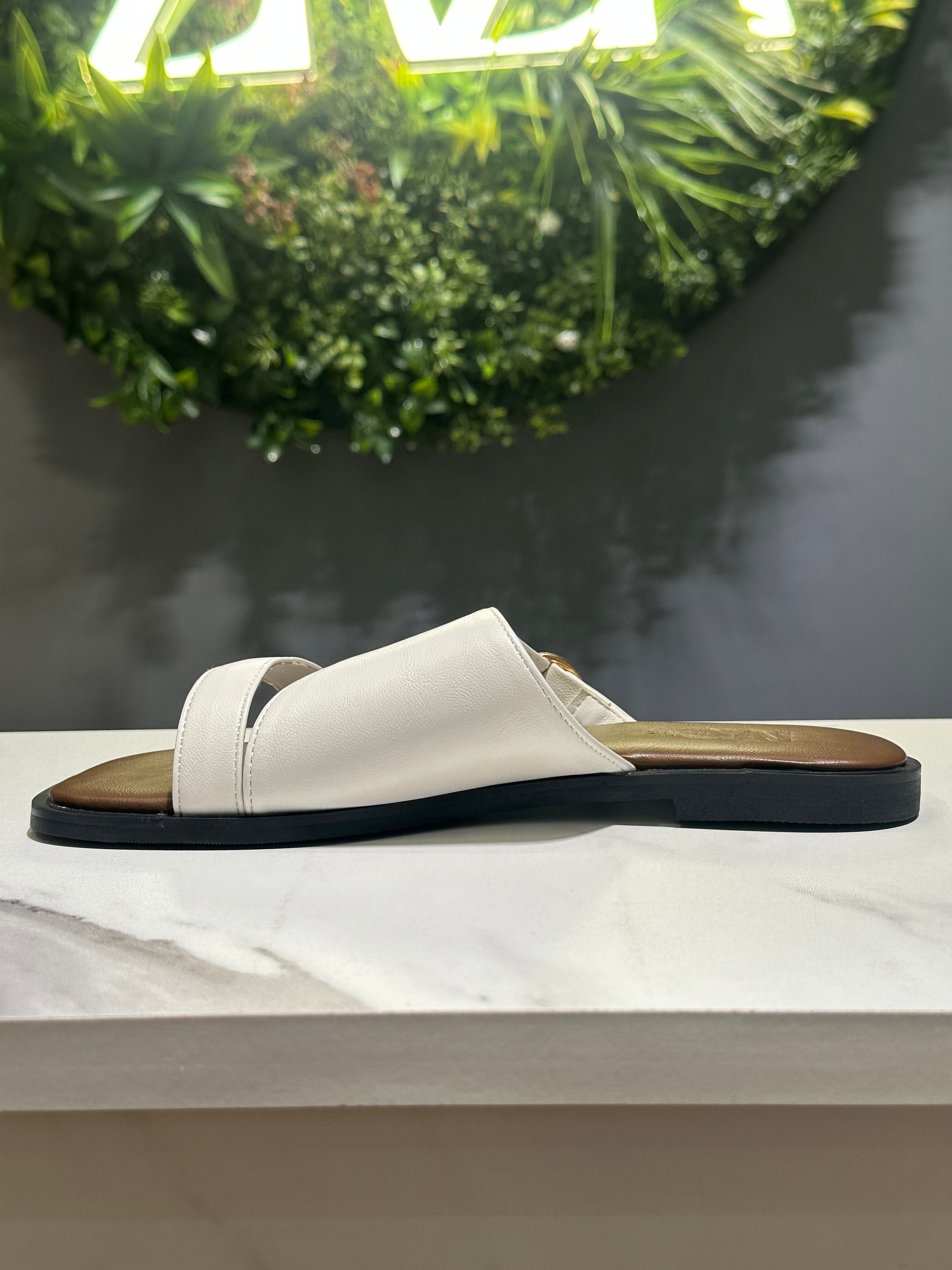 ZAZA Naya Minimal Leather Slide