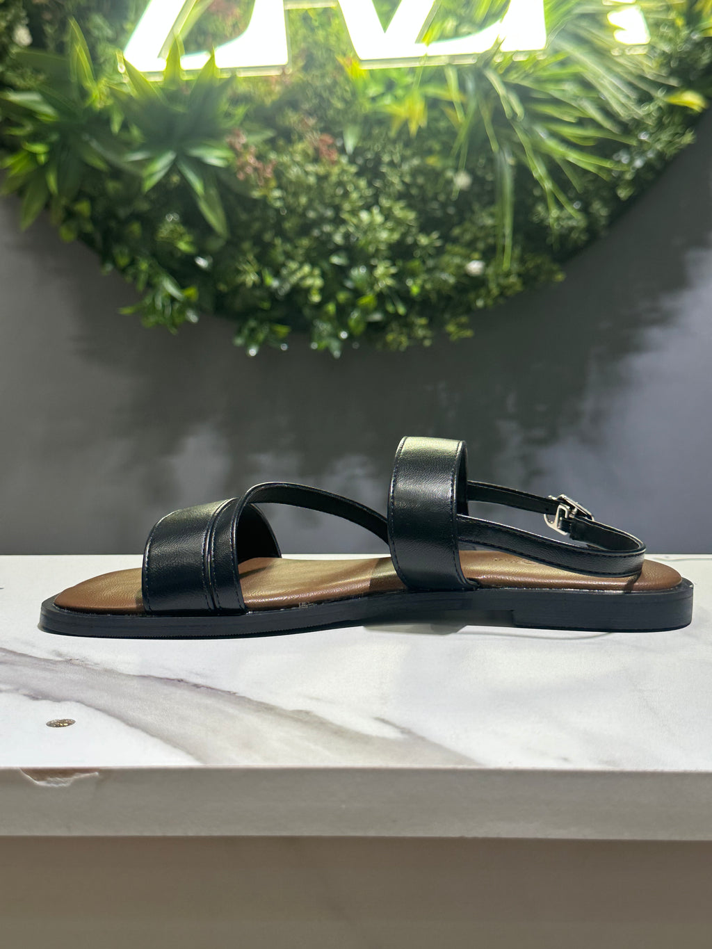 ZAZA Isla – Elegant Dual Strap Flat Sandals