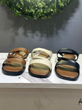 ZAZA Isla – Elegant Dual Strap Flat Sandals