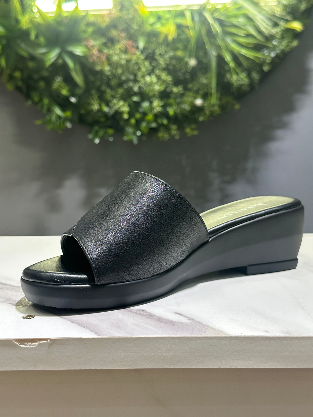 ZAZA Elena Wedge Slide – Women’s Elegant Comfort Sandal