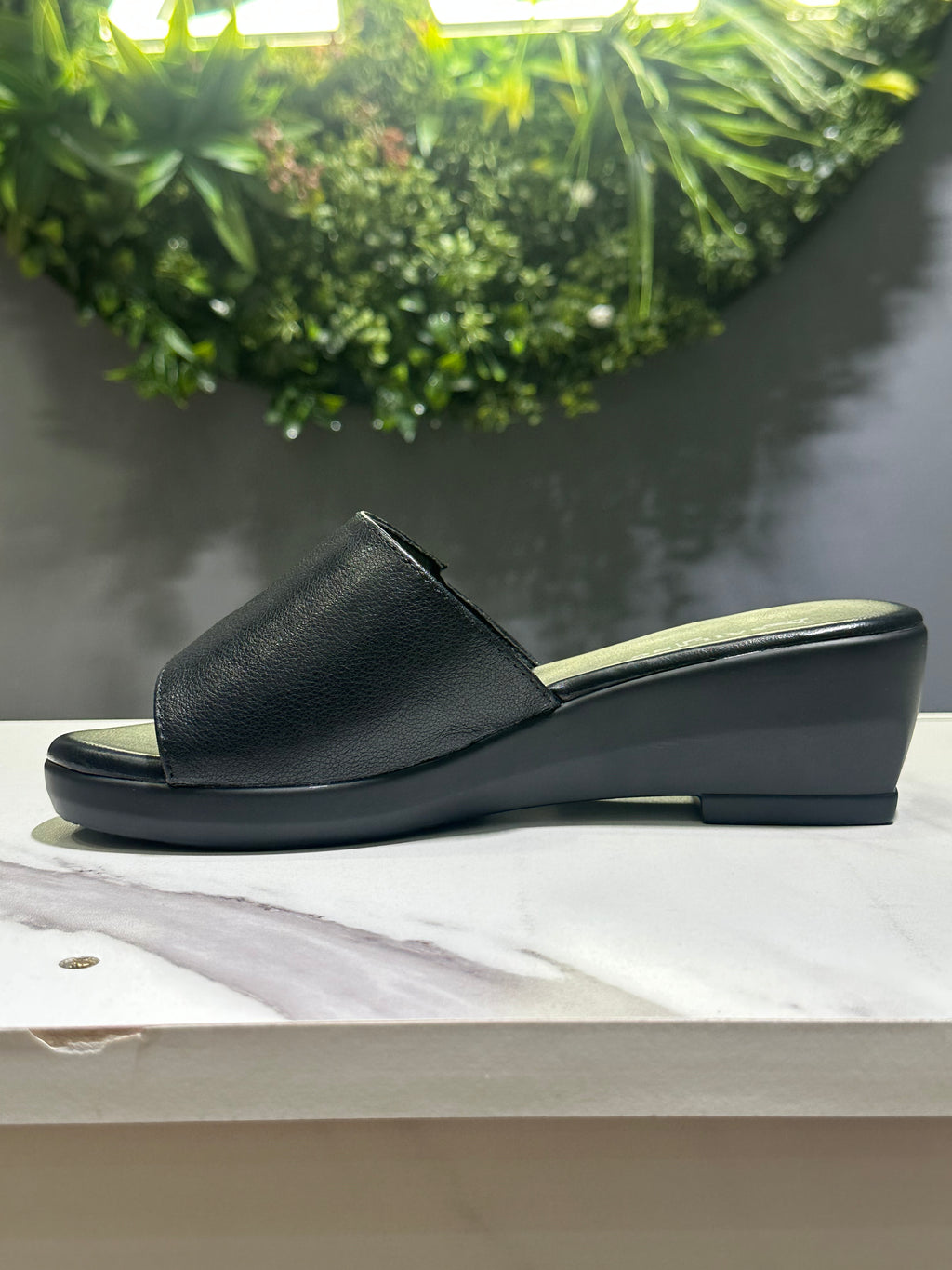 ZAZA Elena Wedge Slide – Women’s Elegant Comfort Sandal