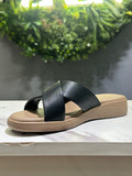 ZAZA CrossMuse Slide – Women’s Crossover Comfort Sandal