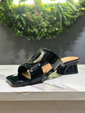 ZAZA Alessia – Statement Buckle Heel Sandals