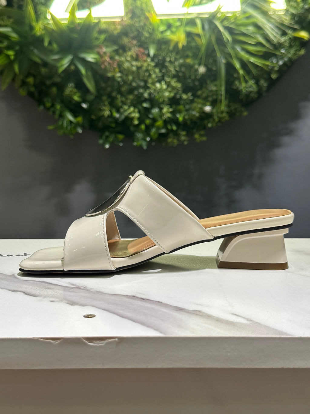 ZAZA Alessia – Statement Buckle Heel Sandals