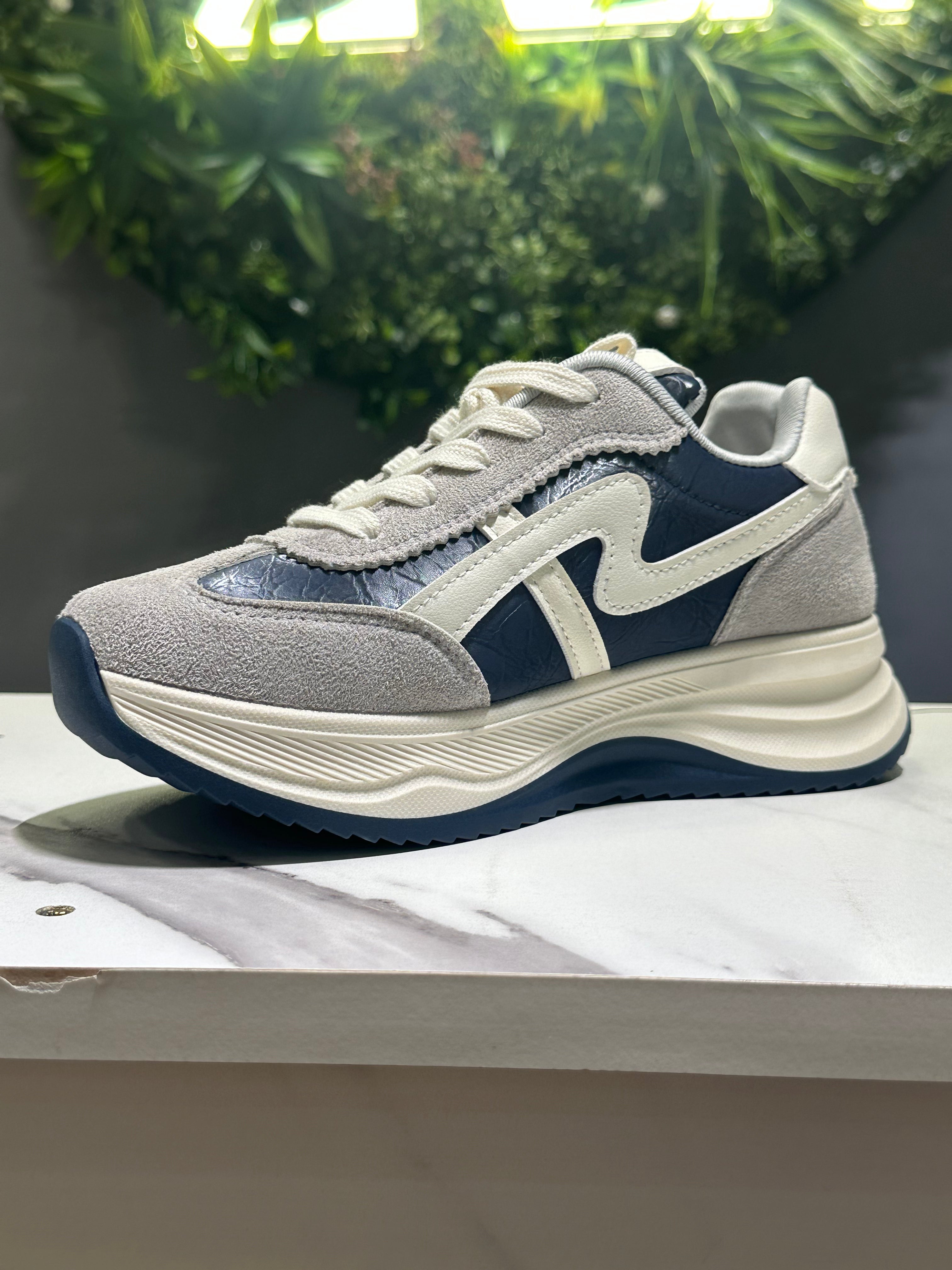 ZAZA Celina – Retro Sport Platform Sneakers