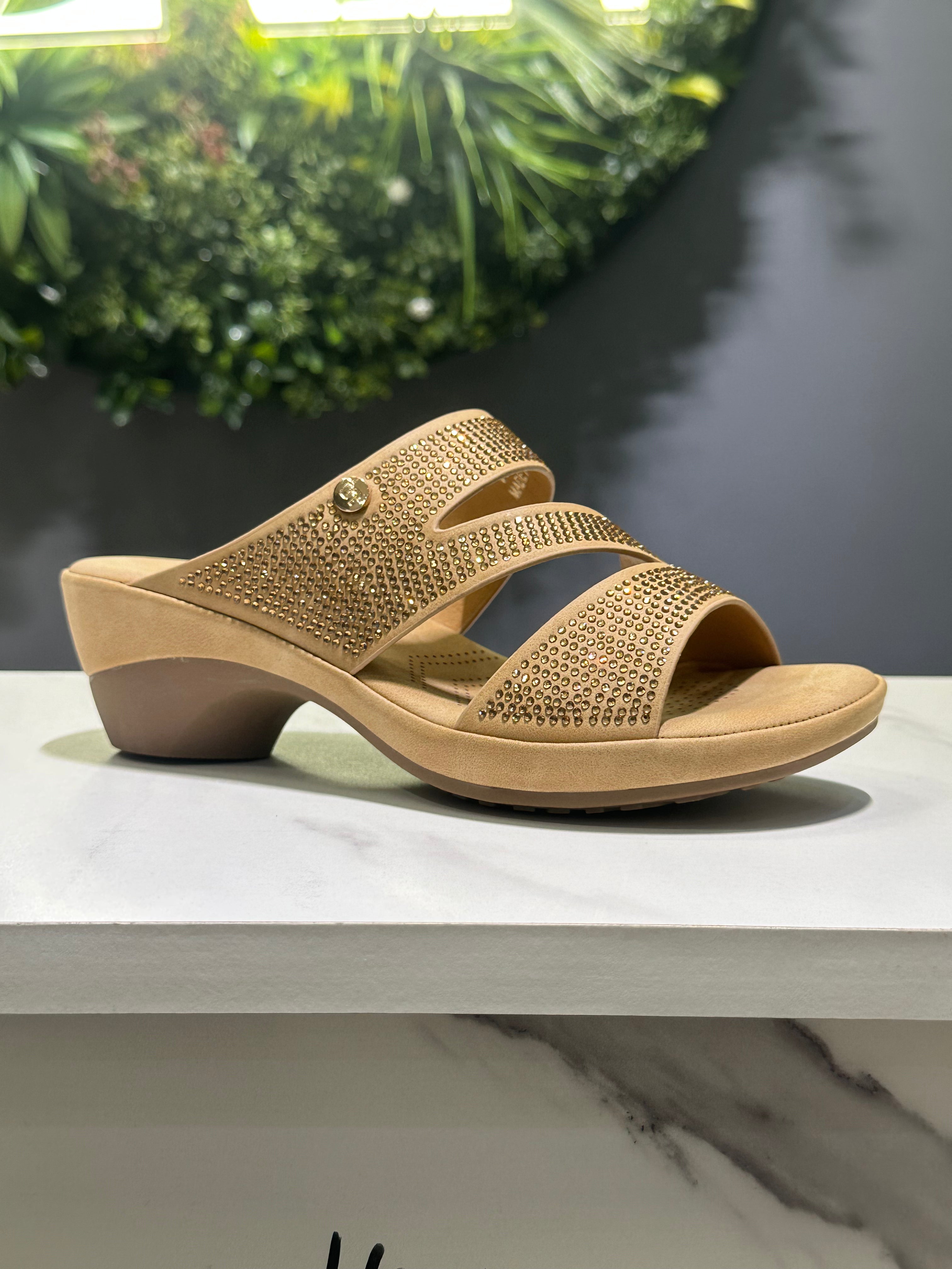 ZAZA Stella Embellished Comfort Sandal