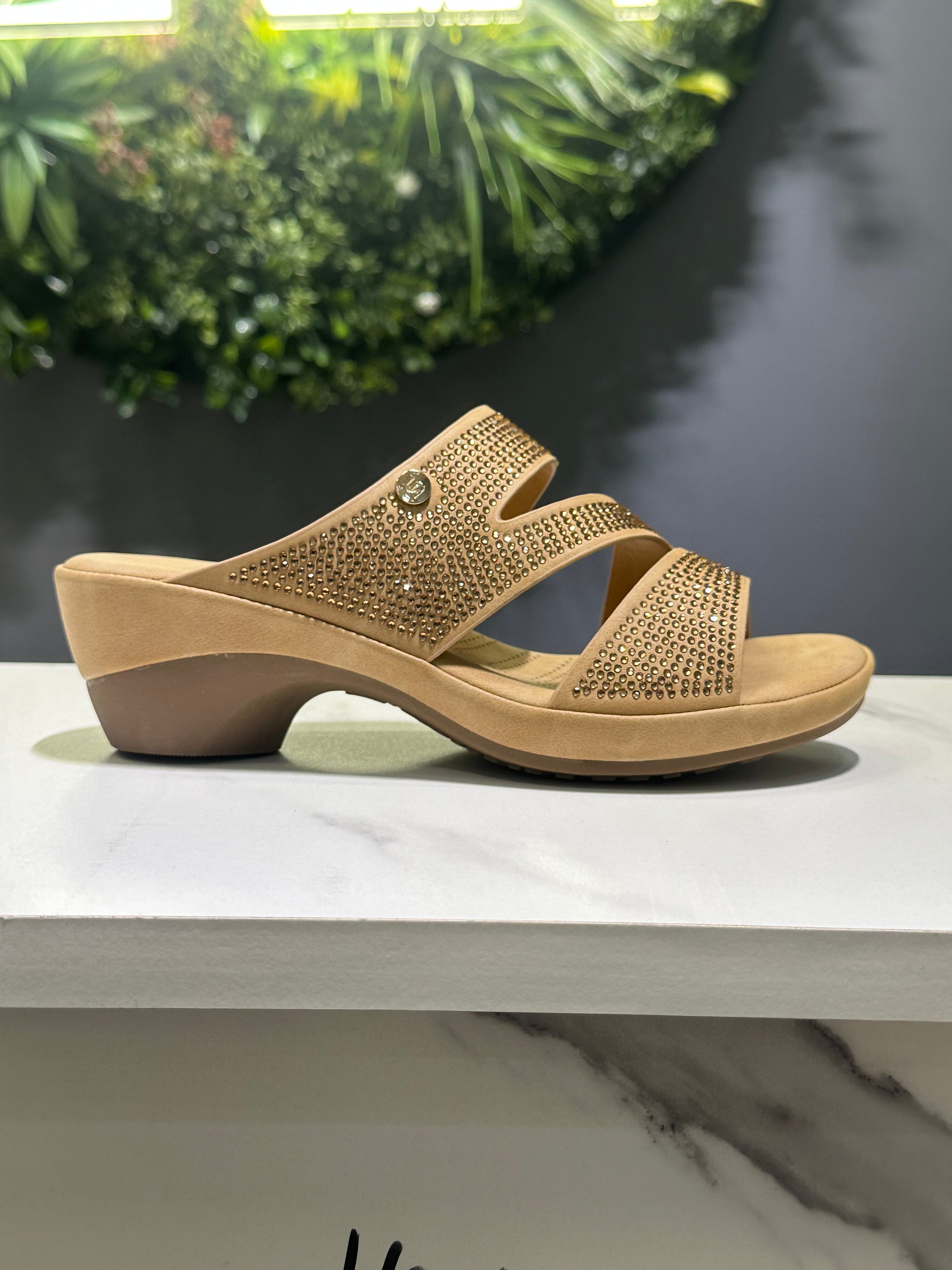 ZAZA Stella Embellished Comfort Sandal