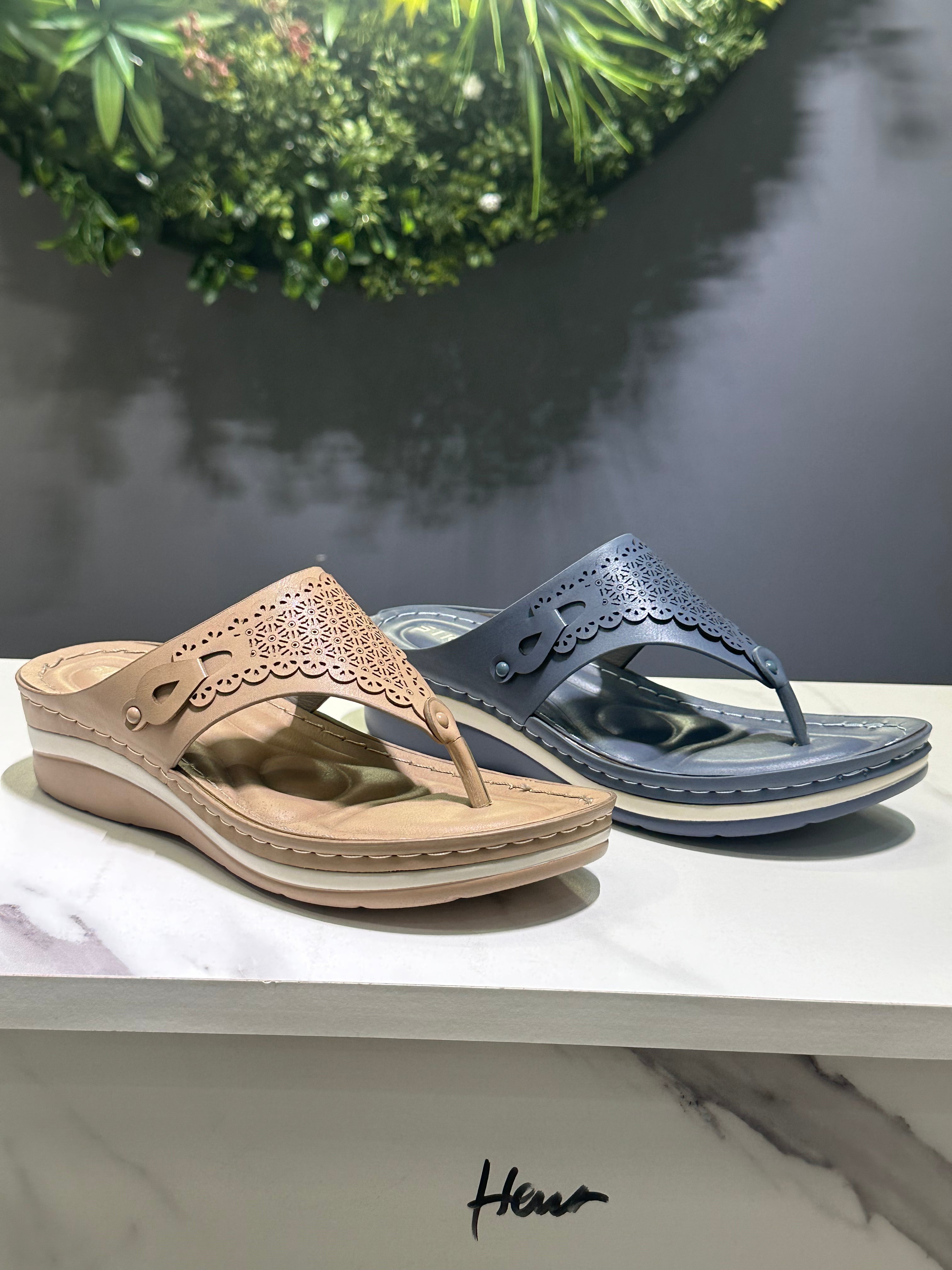 ZAZA Beverly Comfort Wedge Sandal